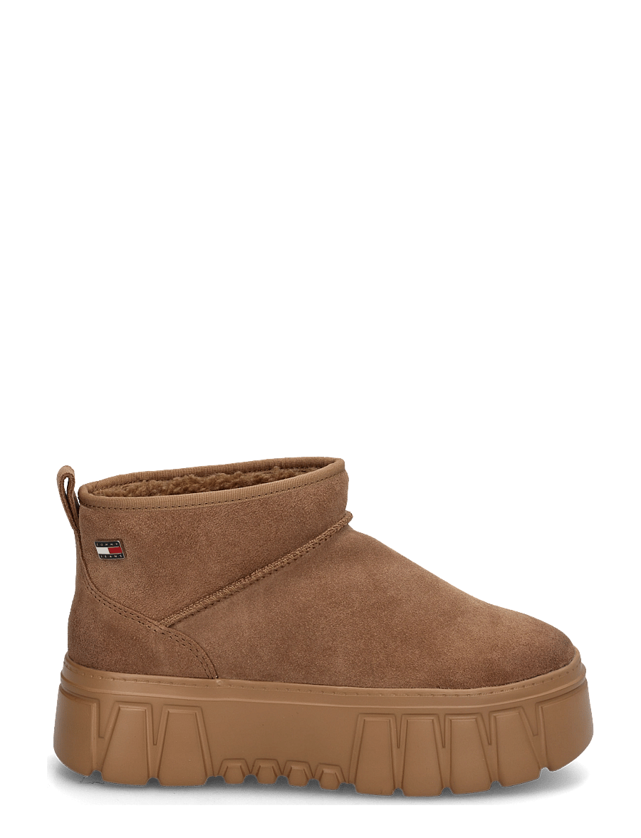 Tommy Hilfiger - TJW SUEDE PLATFORM BOOTS WL - bamsestøvler - warm khaki - 2