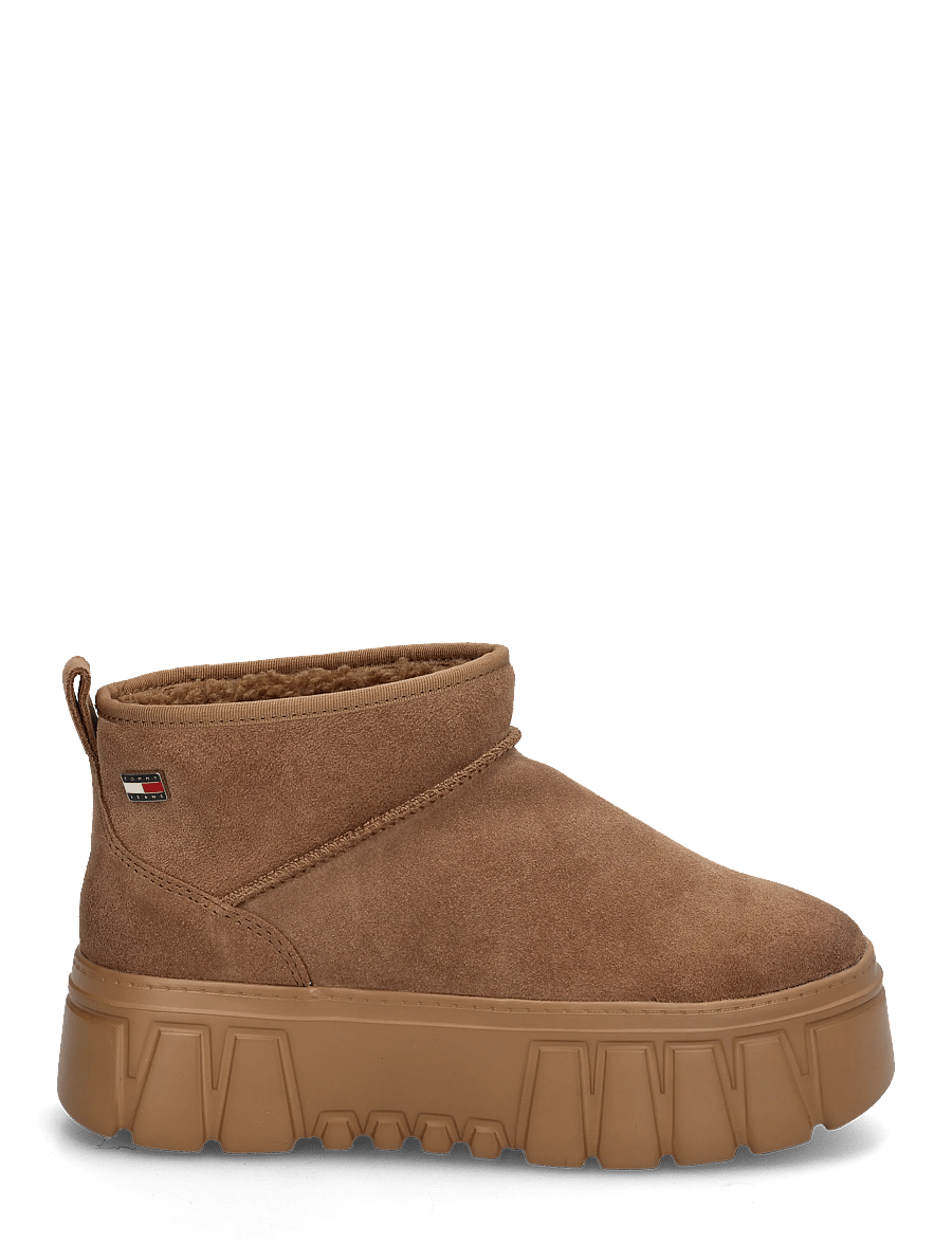 Tommy Hilfiger - TJW SUEDE PLATFORM BOOTS WL - teddy boots - warm khaki - 2