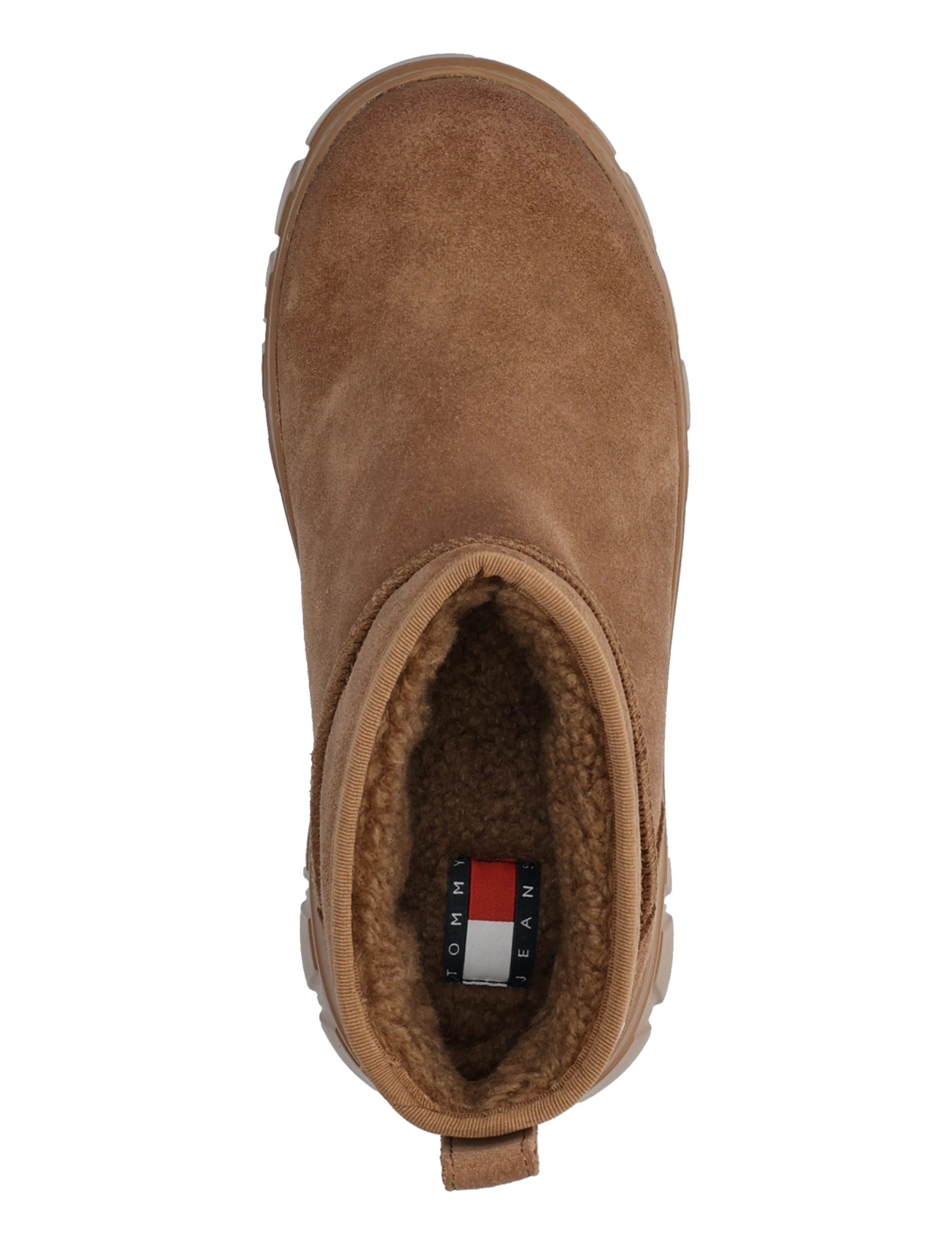 Tommy Hilfiger - TJW SUEDE PLATFORM BOOTS WL - bamsestøvler - warm khaki - 3