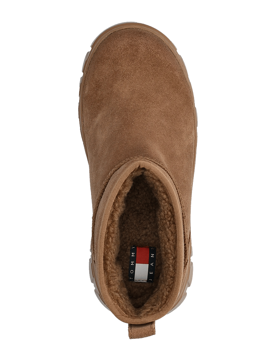 Tommy Hilfiger - TJW SUEDE PLATFORM BOOTS WL - teddy boots - warm khaki - 3