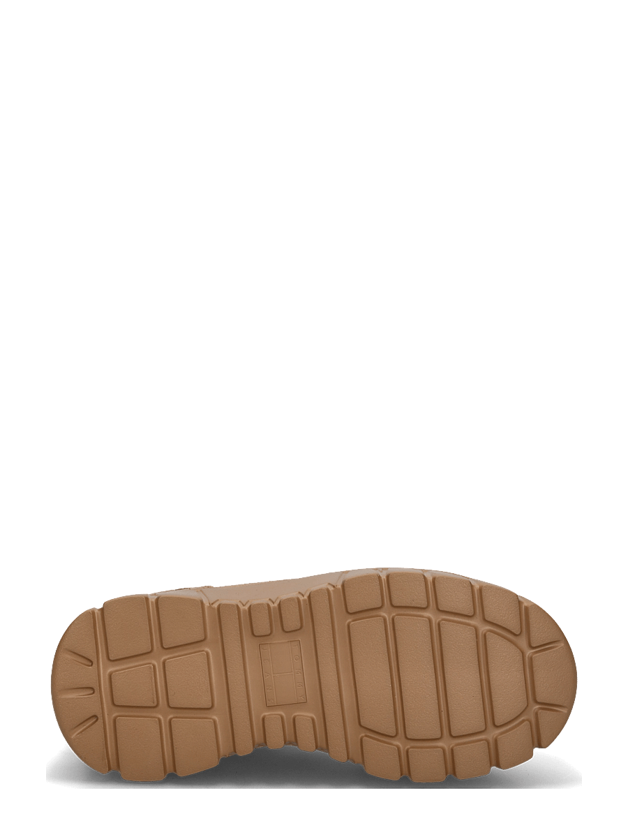 Tommy Hilfiger - TJW SUEDE PLATFORM BOOTS WL - bamsestøvler - warm khaki - 4