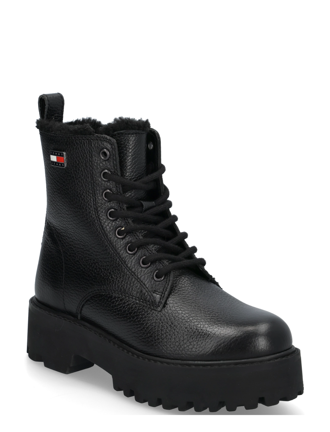 Tommy Hilfiger TJW PLATFORM BOOTS WL - Igapäevane stiil - BLACK / black