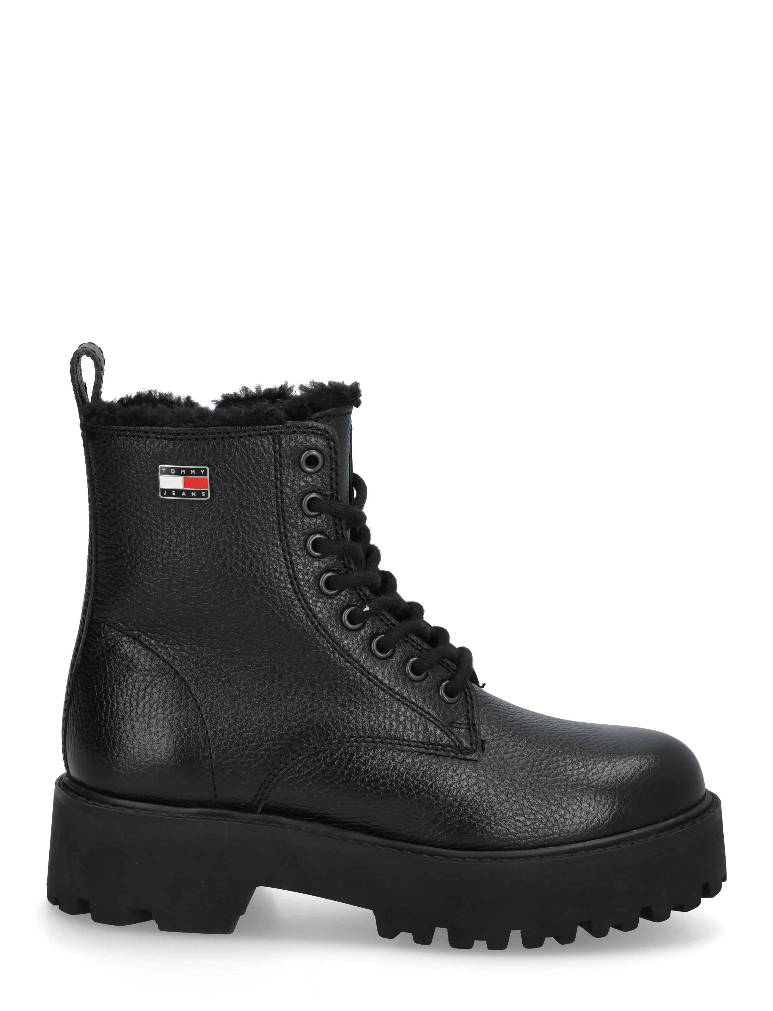 Tommy Hilfiger - TJW PLATFORM BOOTS WL - geschnürte stiefel - black - 2