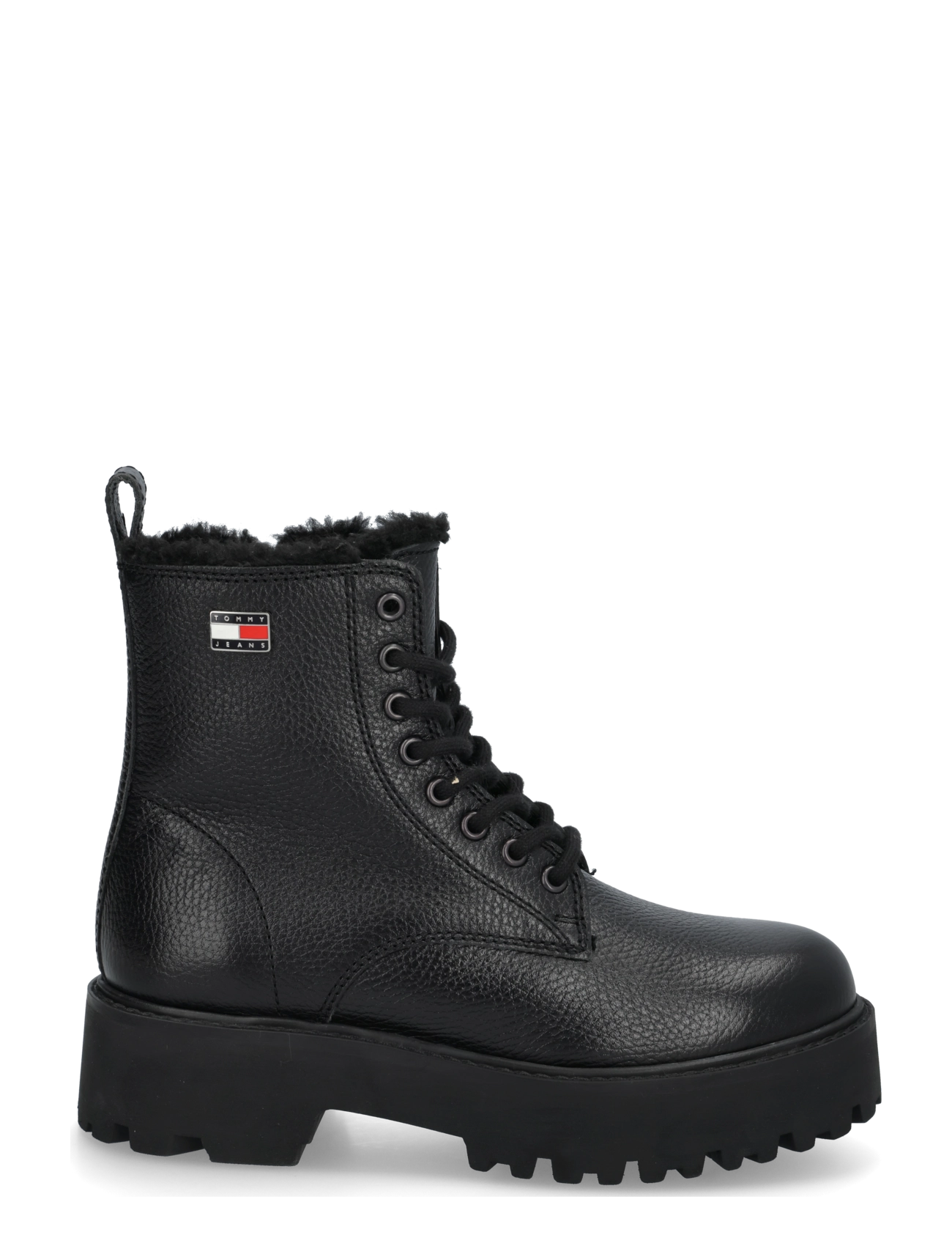 Tommy Hilfiger - TJW PLATFORM BOOTS WL - paeltega saapad - black - 2
