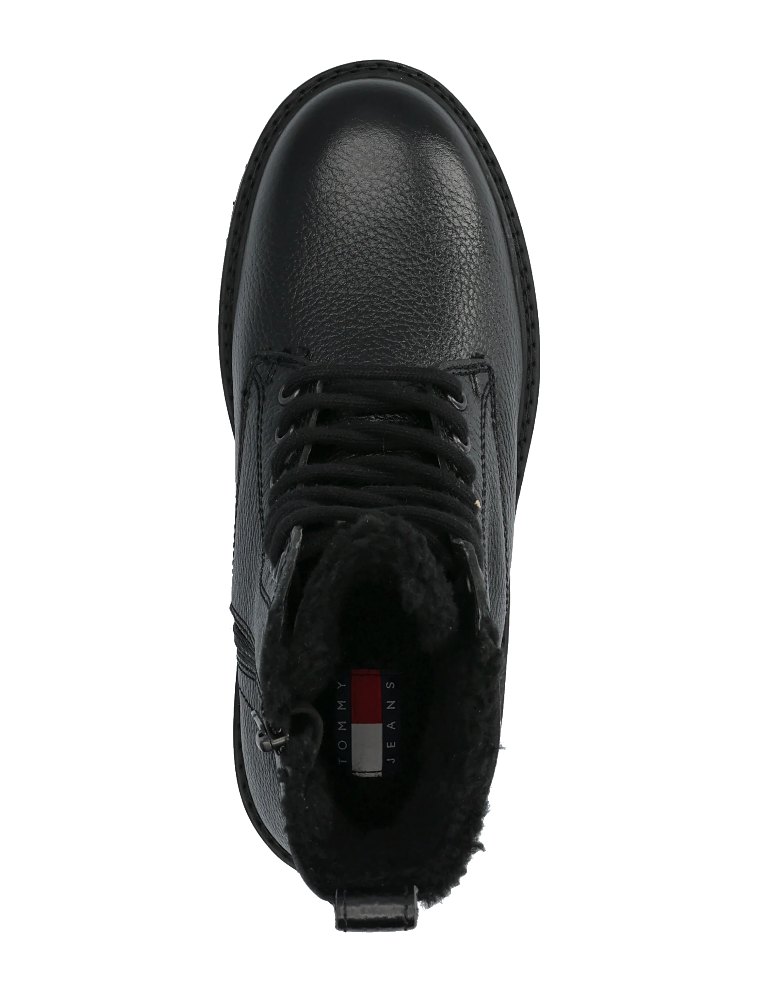 Tommy Hilfiger - TJW PLATFORM BOOTS WL - geschnürte stiefel - black - 3