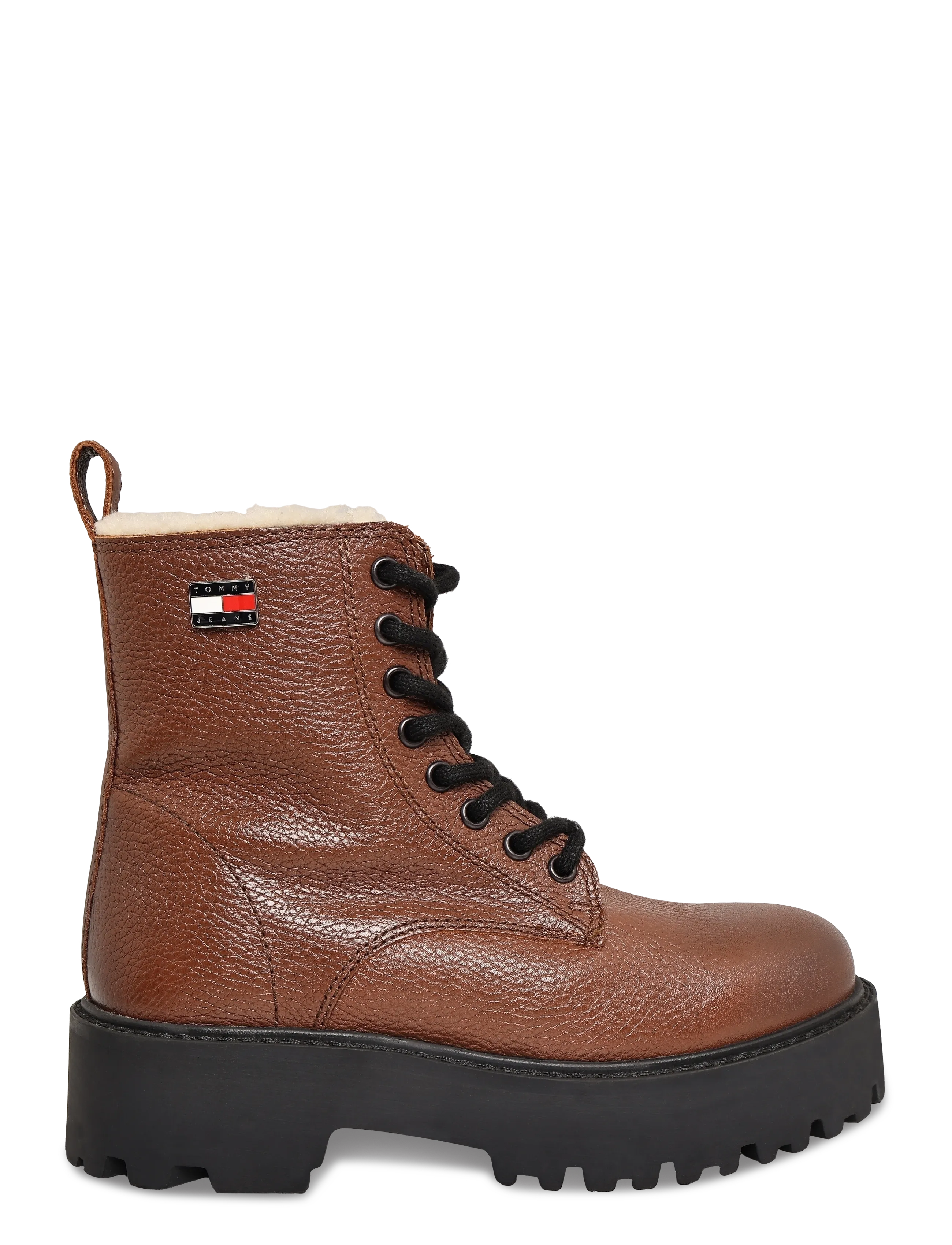 Tommy Hilfiger - TJW PLATFORM BOOTS WL - geschnürte stiefel - sunset rust - 2