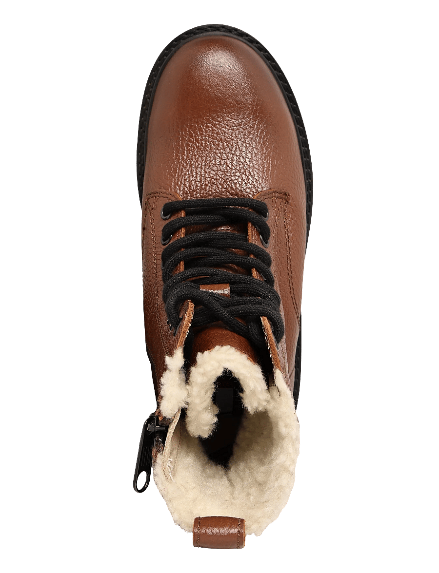 Tommy Hilfiger - TJW PLATFORM BOOTS WL - geschnürte stiefel - sunset rust - 3