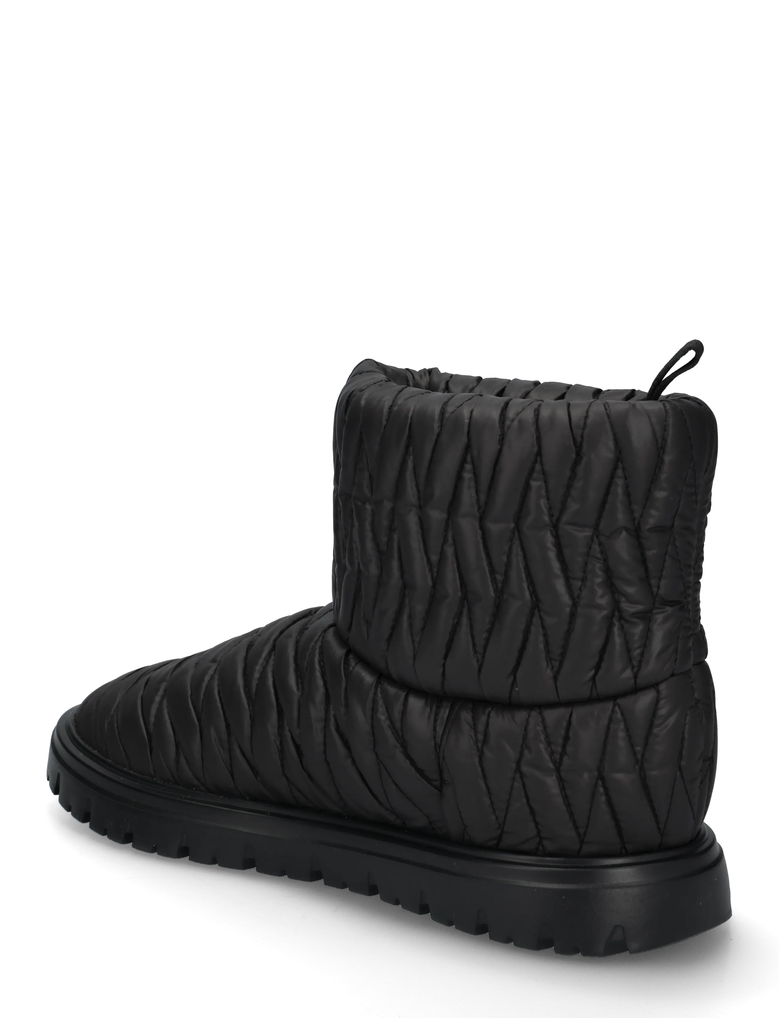 Tommy Hilfiger - TJW QUILTED NYLON SNOWBOOT WL - vintersko - black - 1