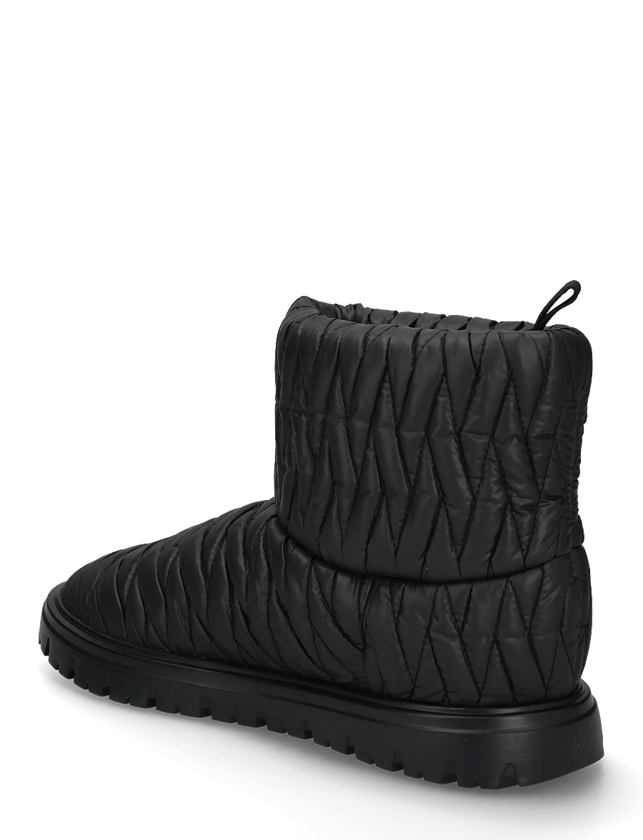 Tommy Hilfiger - TJW QUILTED NYLON SNOWBOOT WL - winterschuhe - black - 1