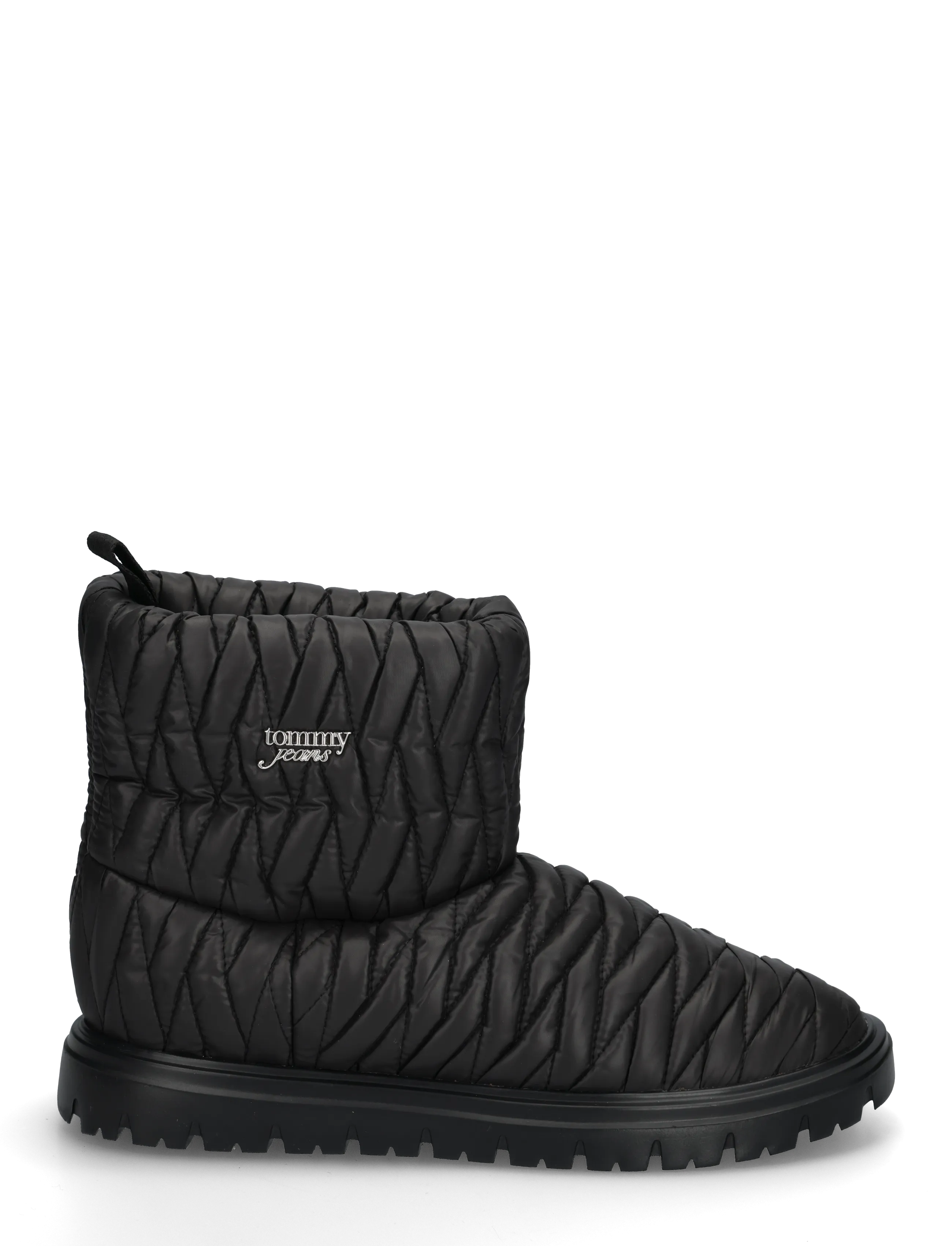 Tommy Hilfiger - TJW QUILTED NYLON SNOWBOOT WL - vintersko - black - 2
