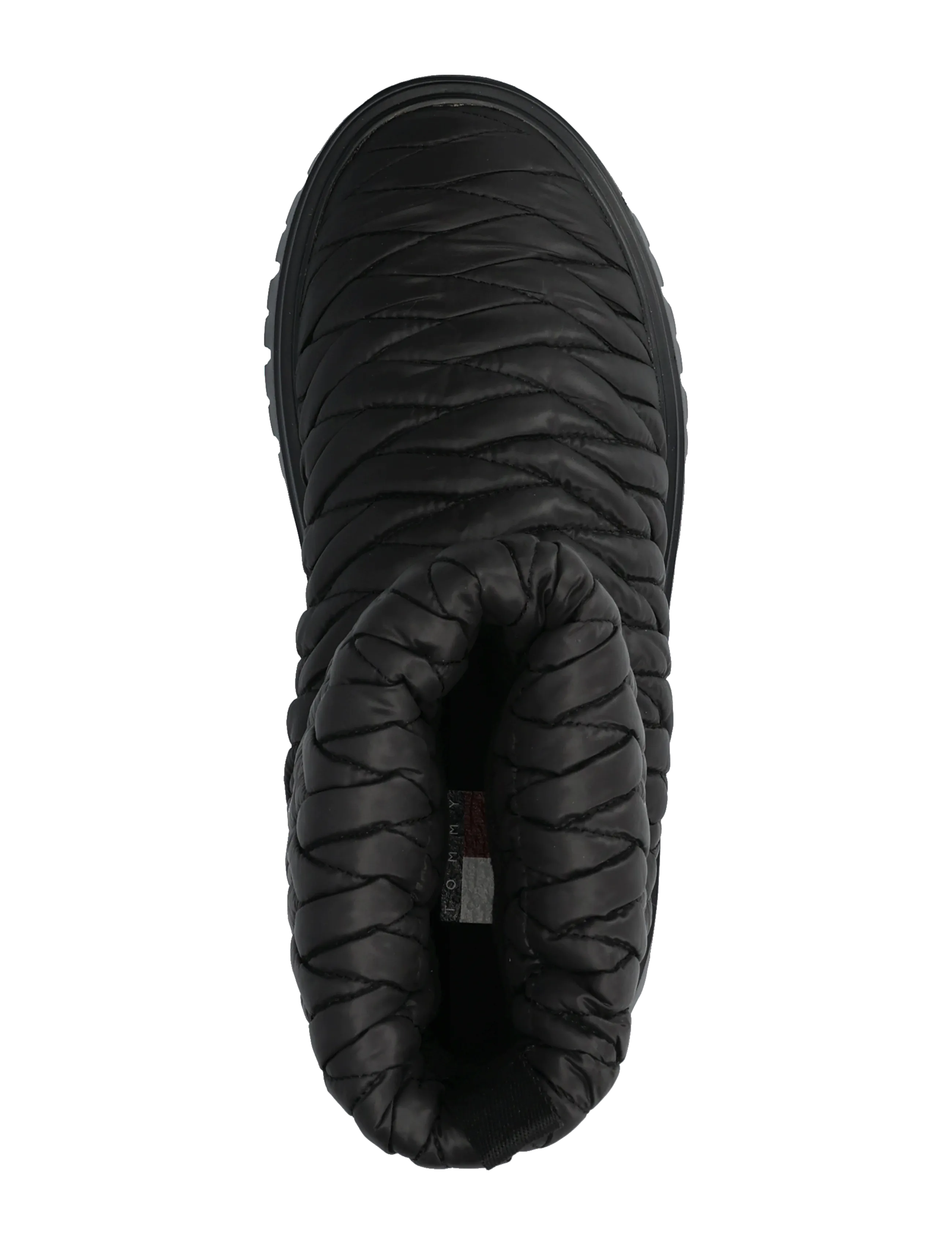 Tommy Hilfiger - TJW QUILTED NYLON SNOWBOOT WL - vintersko - black - 3
