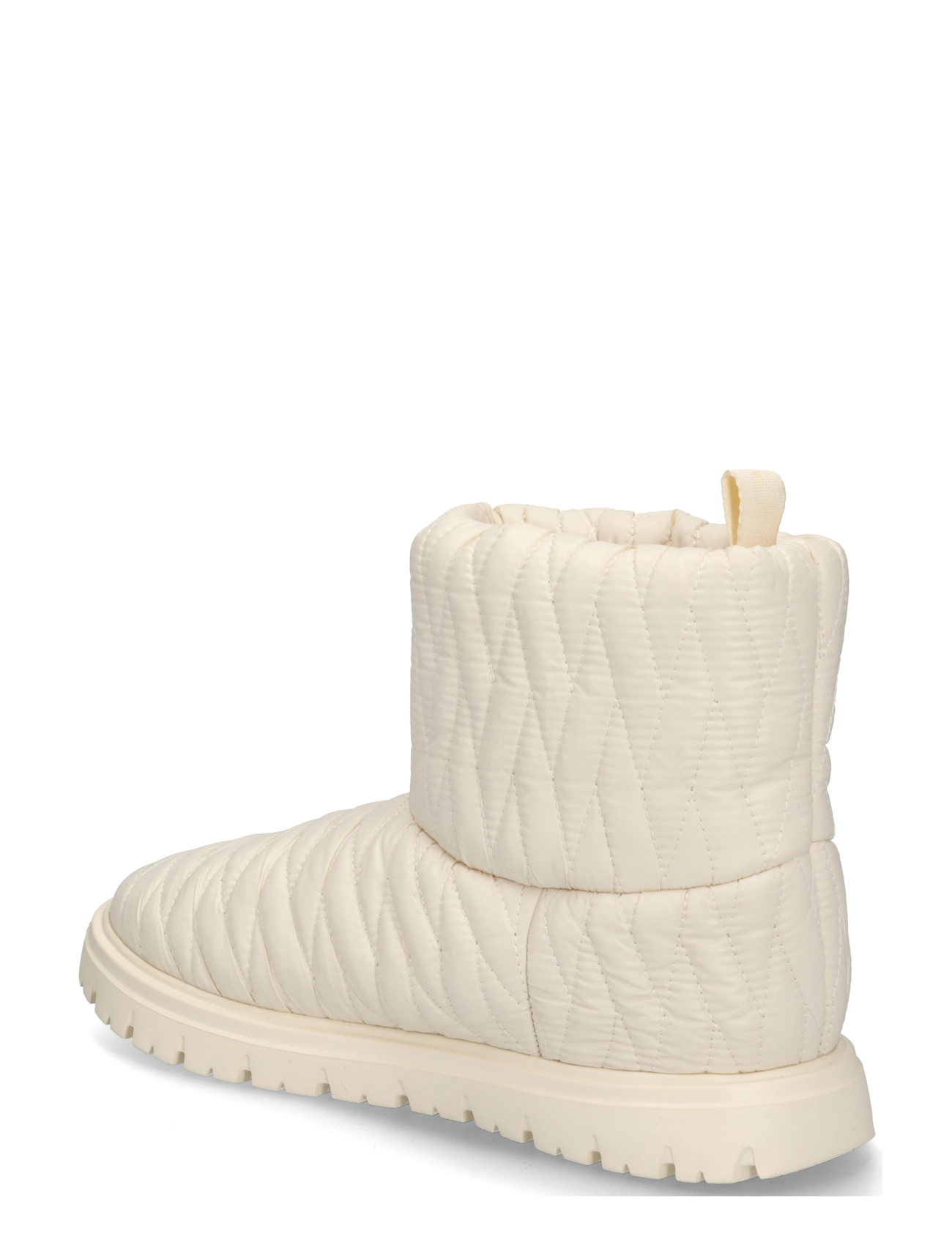 Tommy Hilfiger - TJW QUILTED NYLON SNOWBOOT WL - talvesaapad - cream - 1