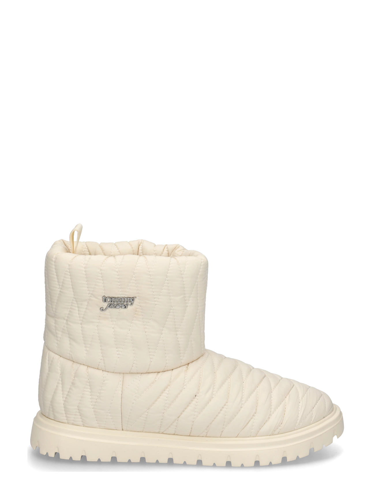 Tommy Hilfiger - TJW QUILTED NYLON SNOWBOOT WL - talvesaapad - cream - 2