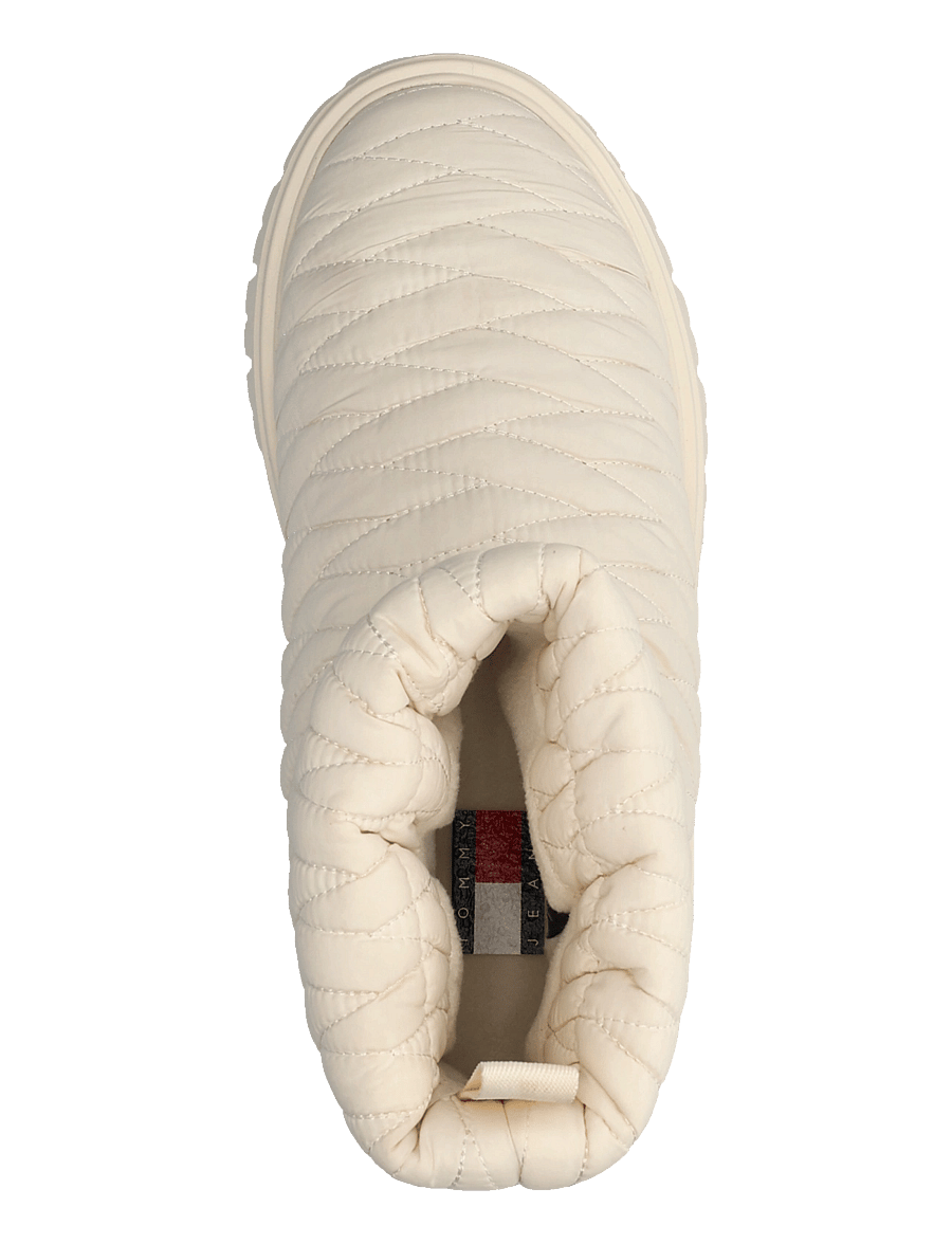 Tommy Hilfiger - TJW QUILTED NYLON SNOWBOOT WL - talvesaapad - cream - 3