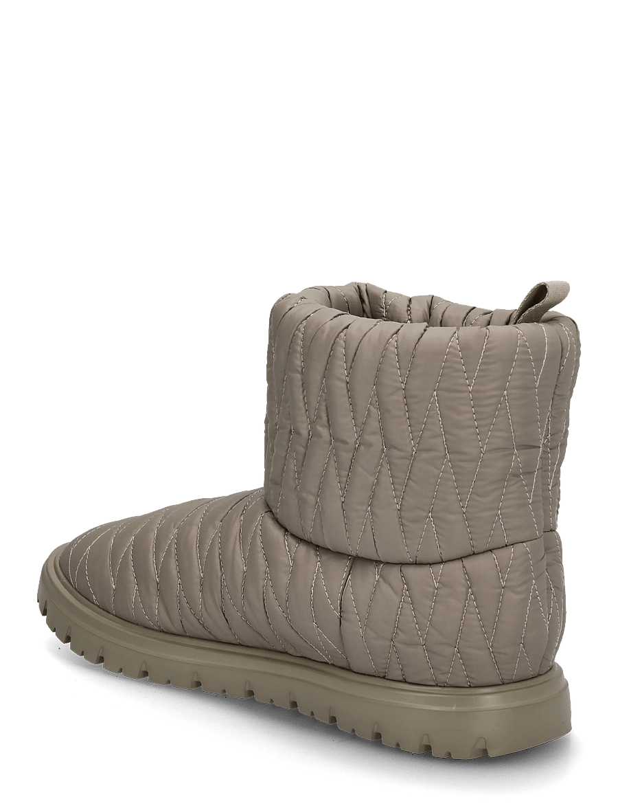 Tommy Hilfiger - TJW QUILTED NYLON SNOWBOOT WL - vinterskor - taupe clay - 1