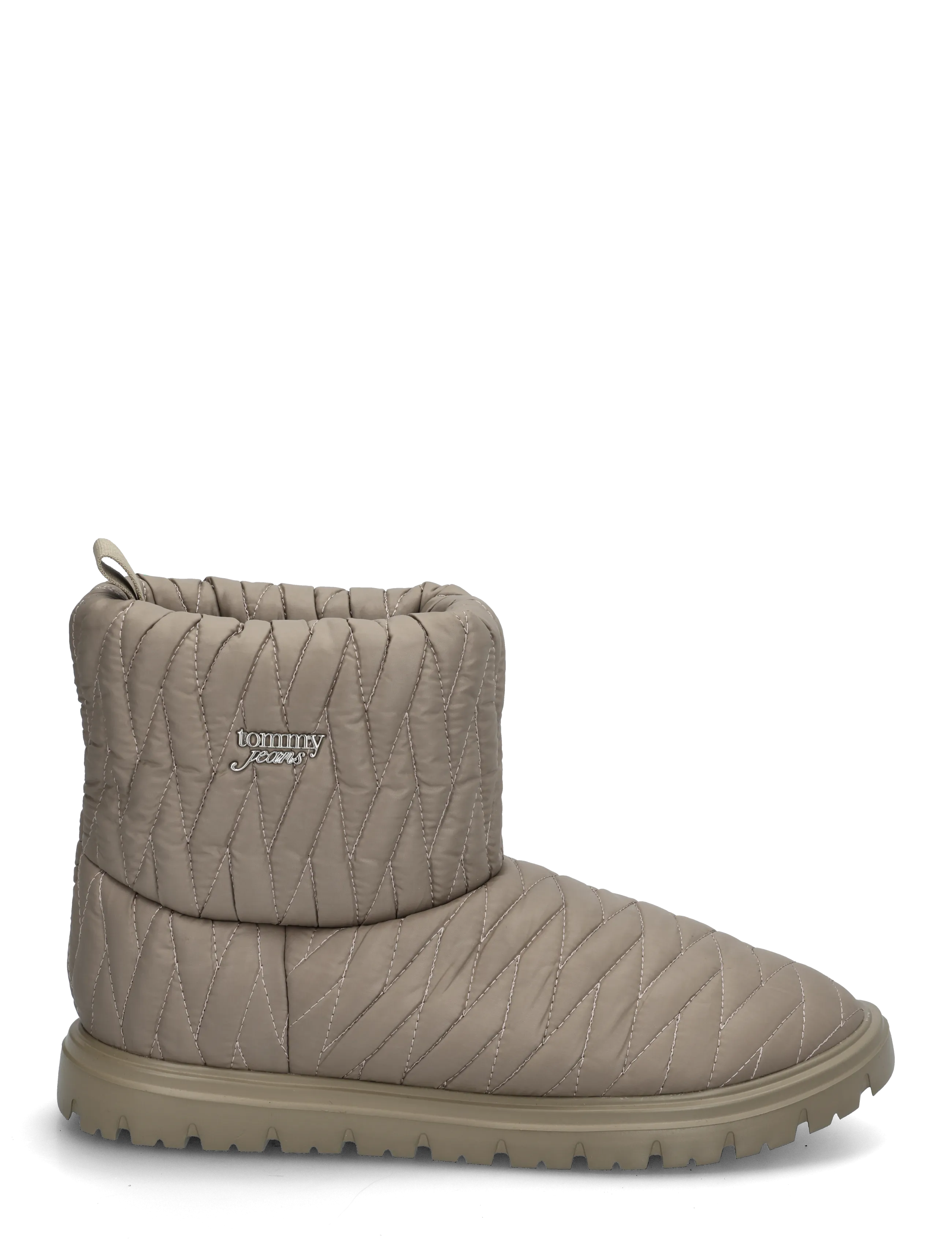 Tommy Hilfiger - TJW QUILTED NYLON SNOWBOOT WL - vinterskor - taupe clay - 2