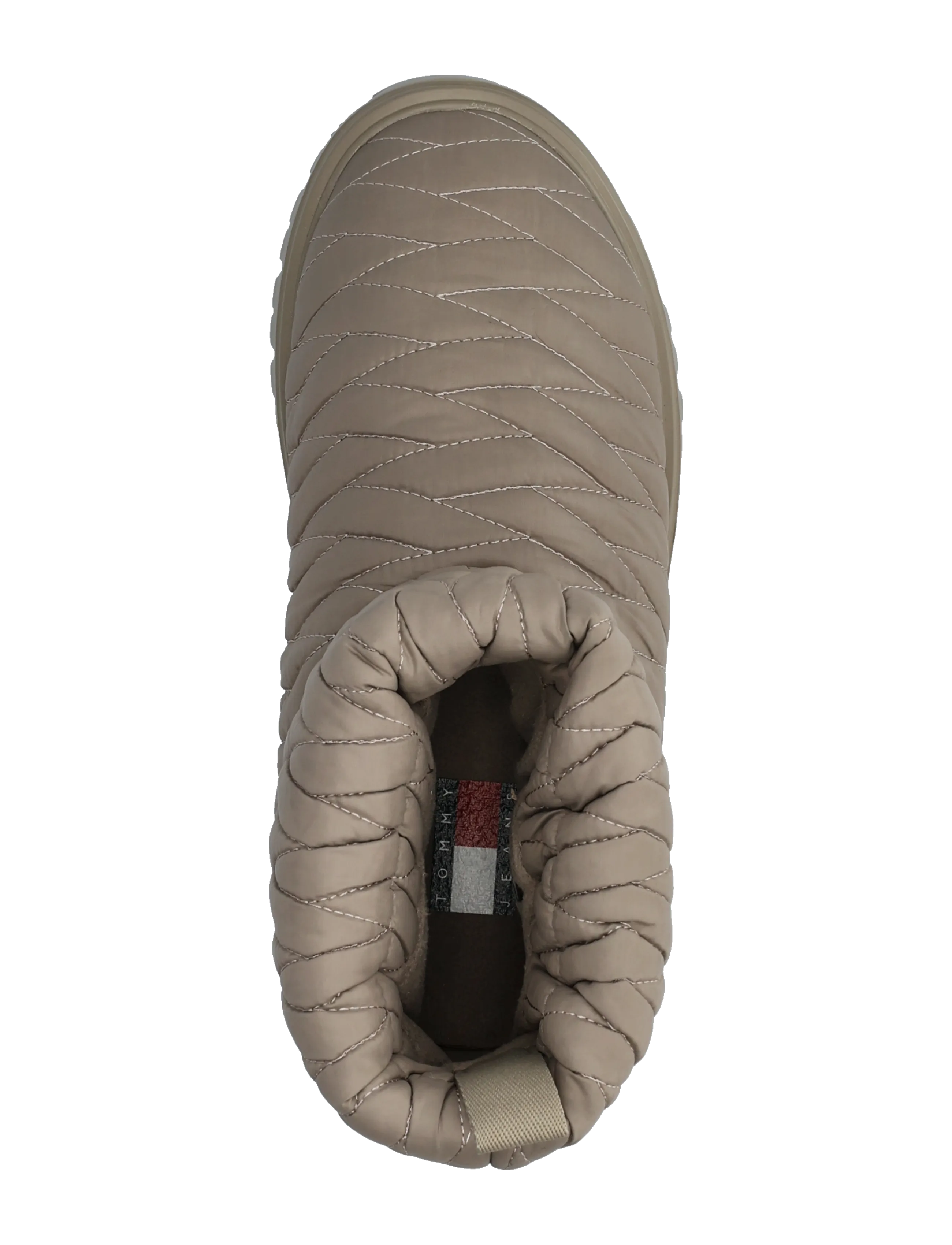 Tommy Hilfiger - TJW QUILTED NYLON SNOWBOOT WL - vinterskor - taupe clay - 3