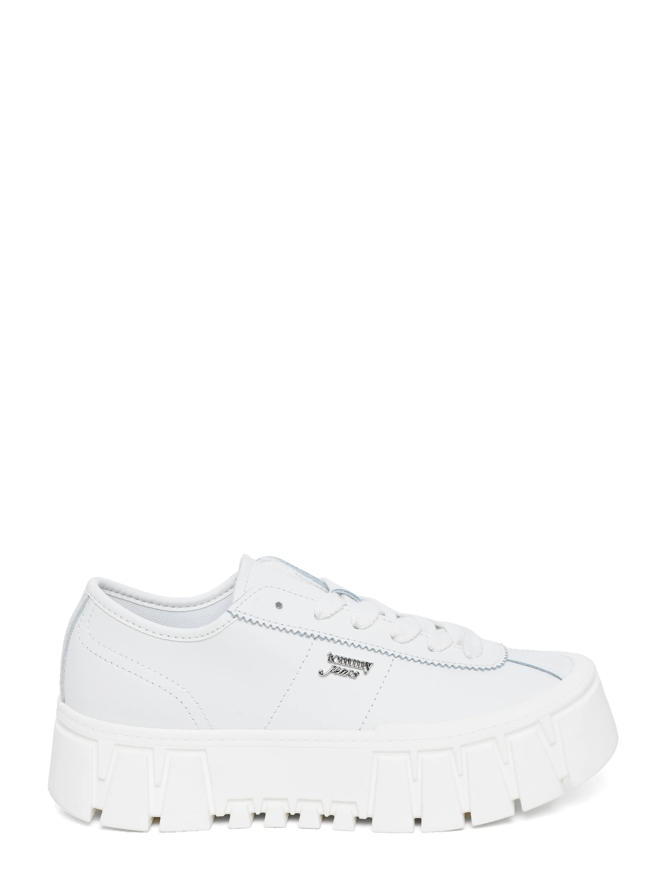 Tommy Hilfiger - TJW PLATFORM SNEAKER LEATHER LC - platform sneakers - ecru - 2