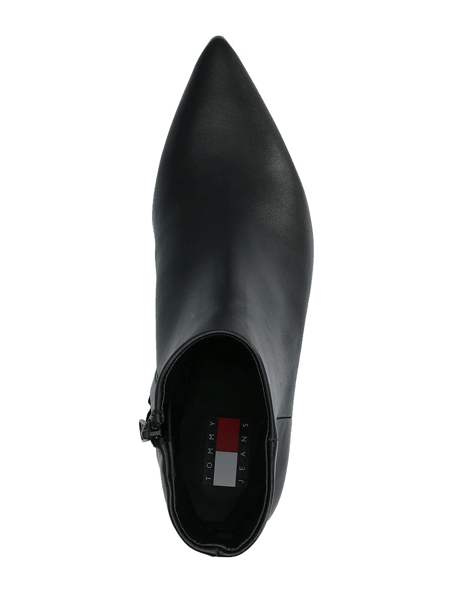 Tommy Hilfiger - TJW POINTED KITTEN HEEL BOOTS - støvletter - black - 3