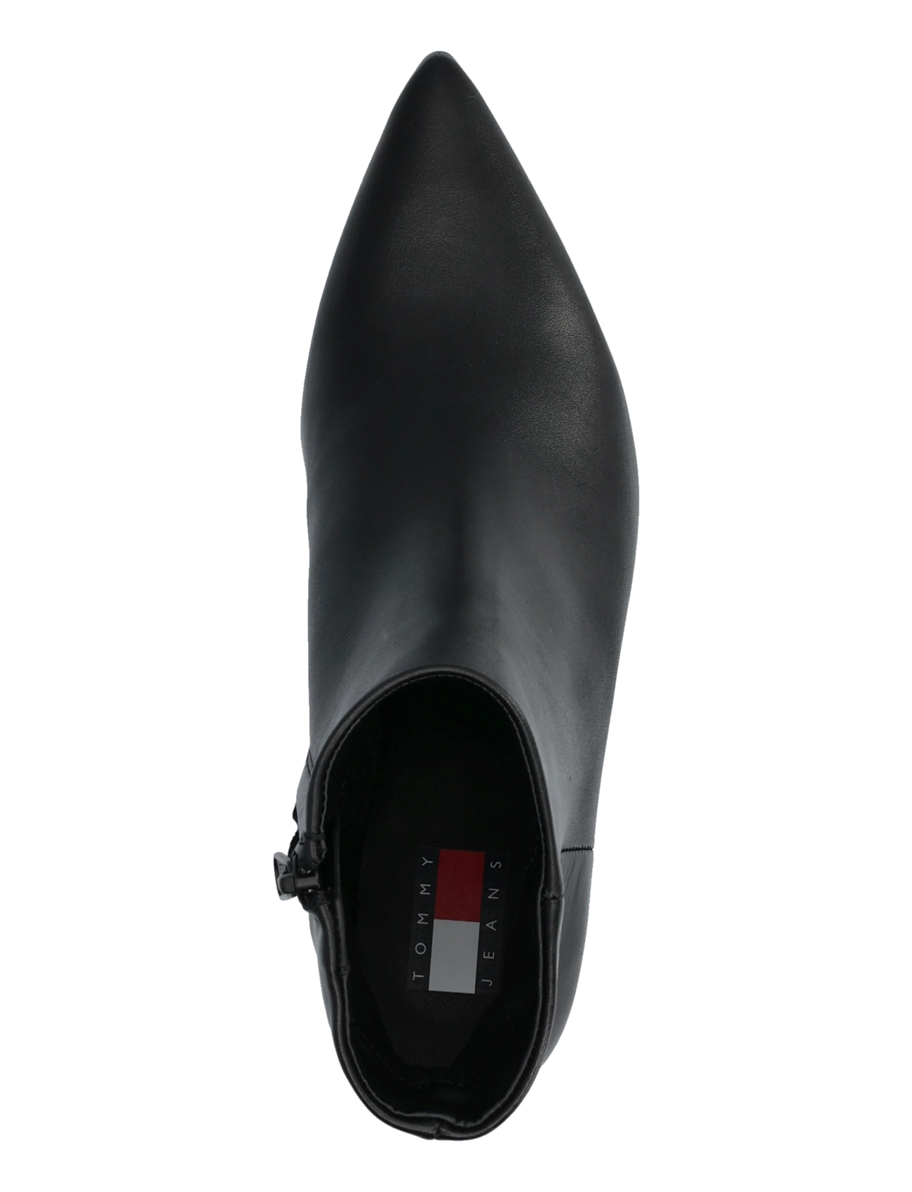 Tommy Hilfiger - TJW POINTED KITTEN HEEL BOOTS - kontsaga poolsaapad - black - 3