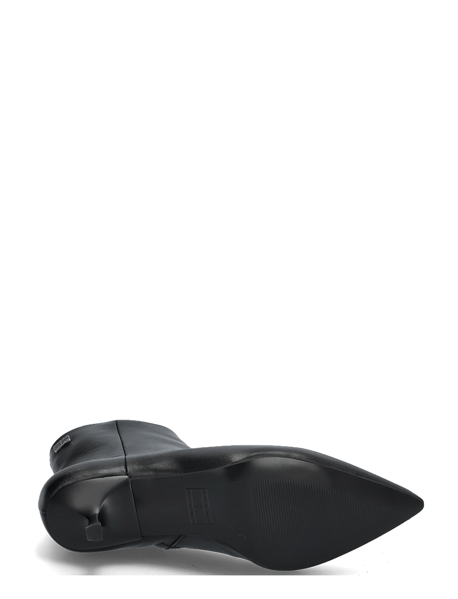 Tommy Hilfiger - TJW POINTED KITTEN HEEL BOOTS - kontsaga poolsaapad - black - 4