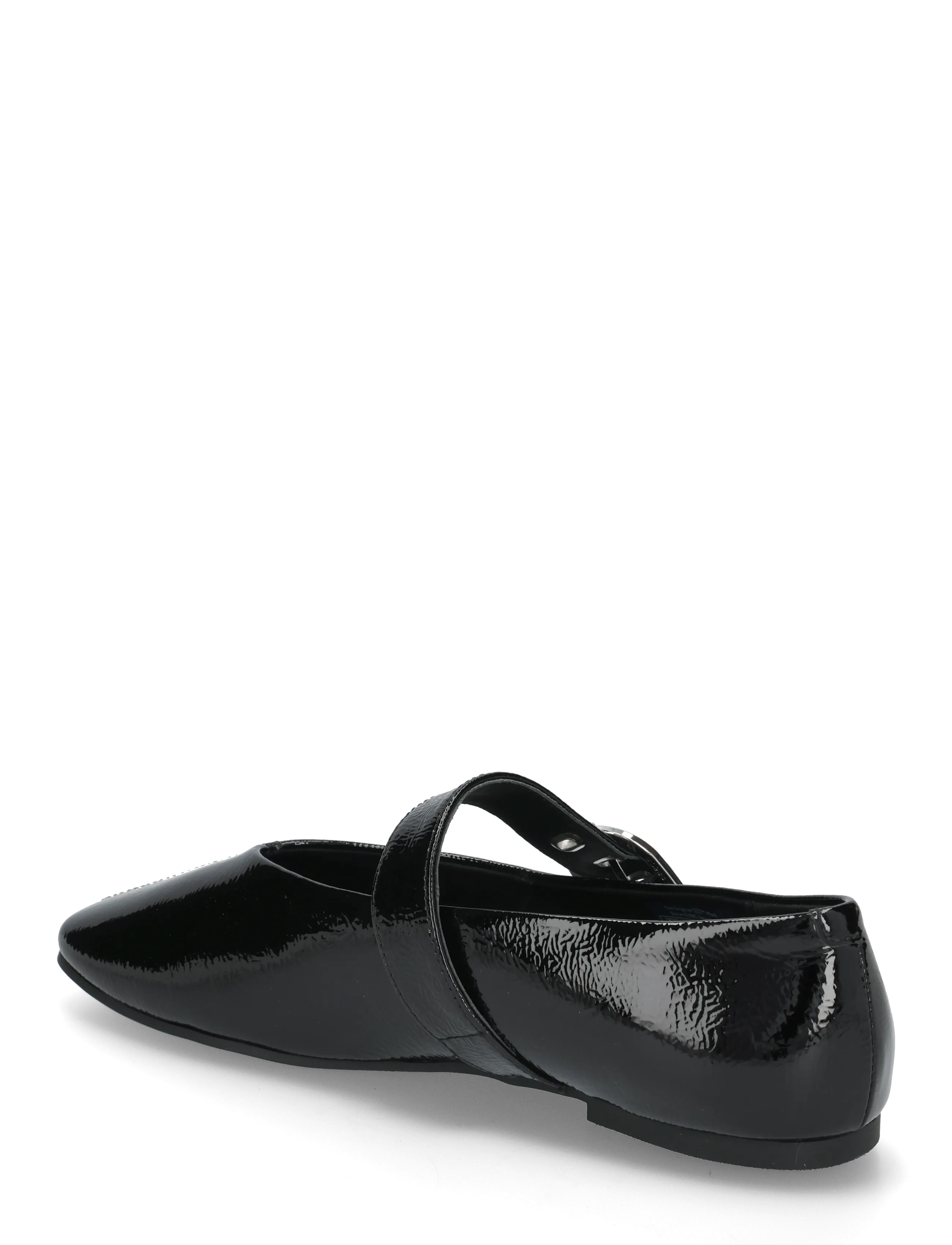 Tommy Hilfiger - SHINY LEATHER MARYJANE FLATS - besondere anlässe - black - 1