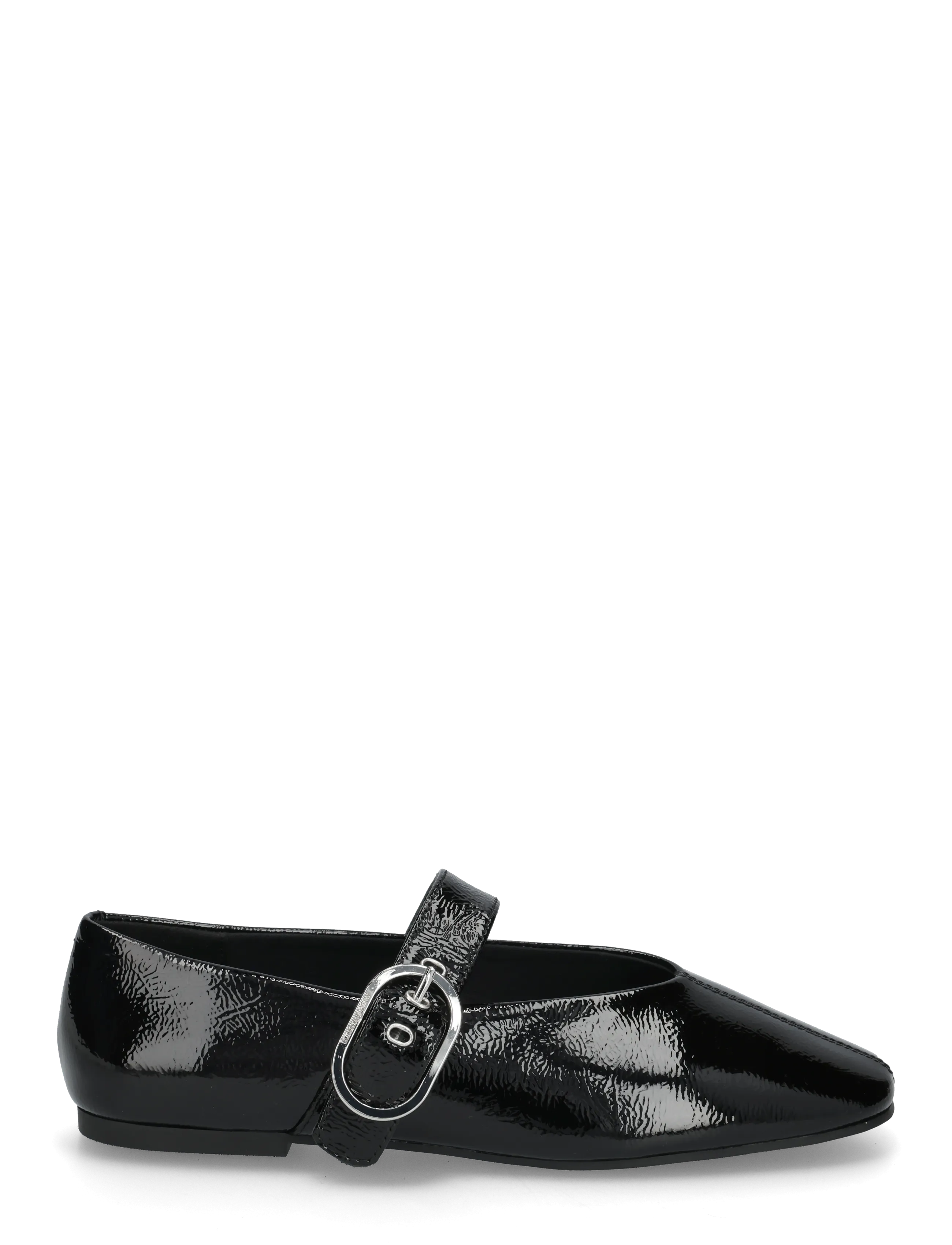 Tommy Hilfiger - SHINY LEATHER MARYJANE FLATS - besondere anlässe - black - 2
