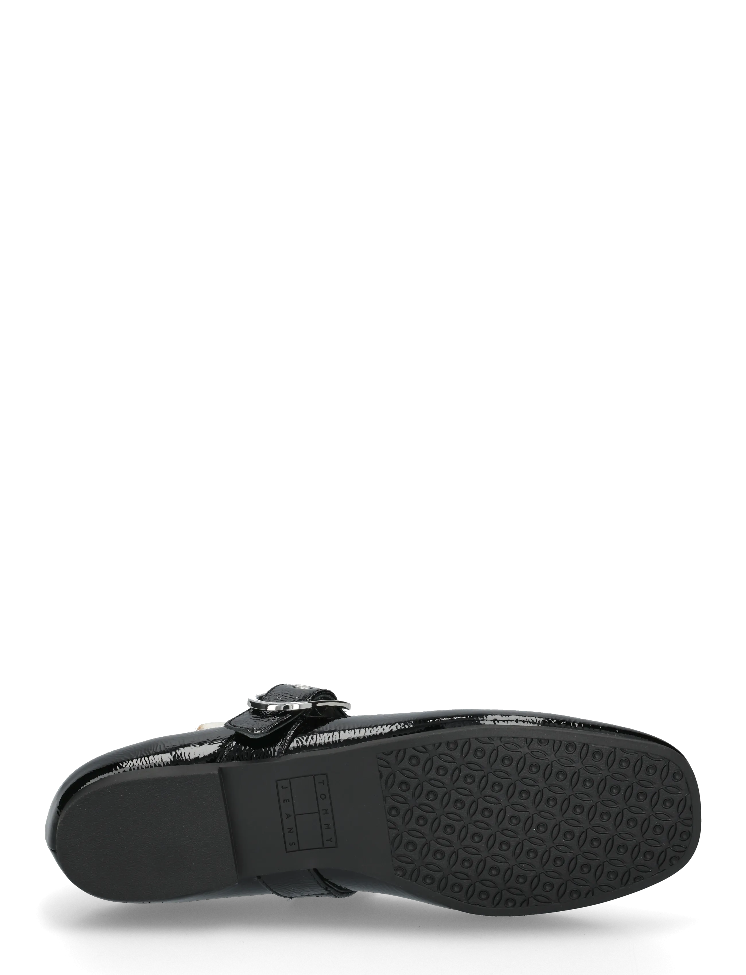 Tommy Hilfiger - SHINY LEATHER MARYJANE FLATS - besondere anlässe - black - 4