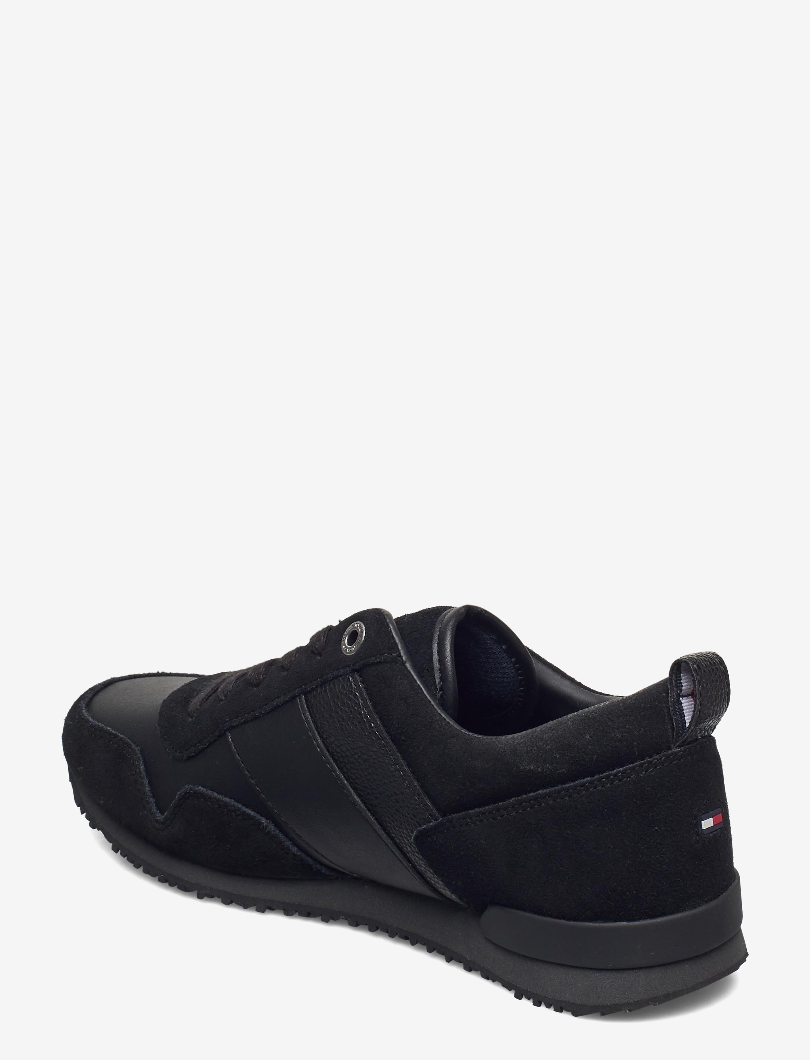 Tommy Hilfiger - ICONIC LEATHER SUEDE MIX RUNNER - black - 2