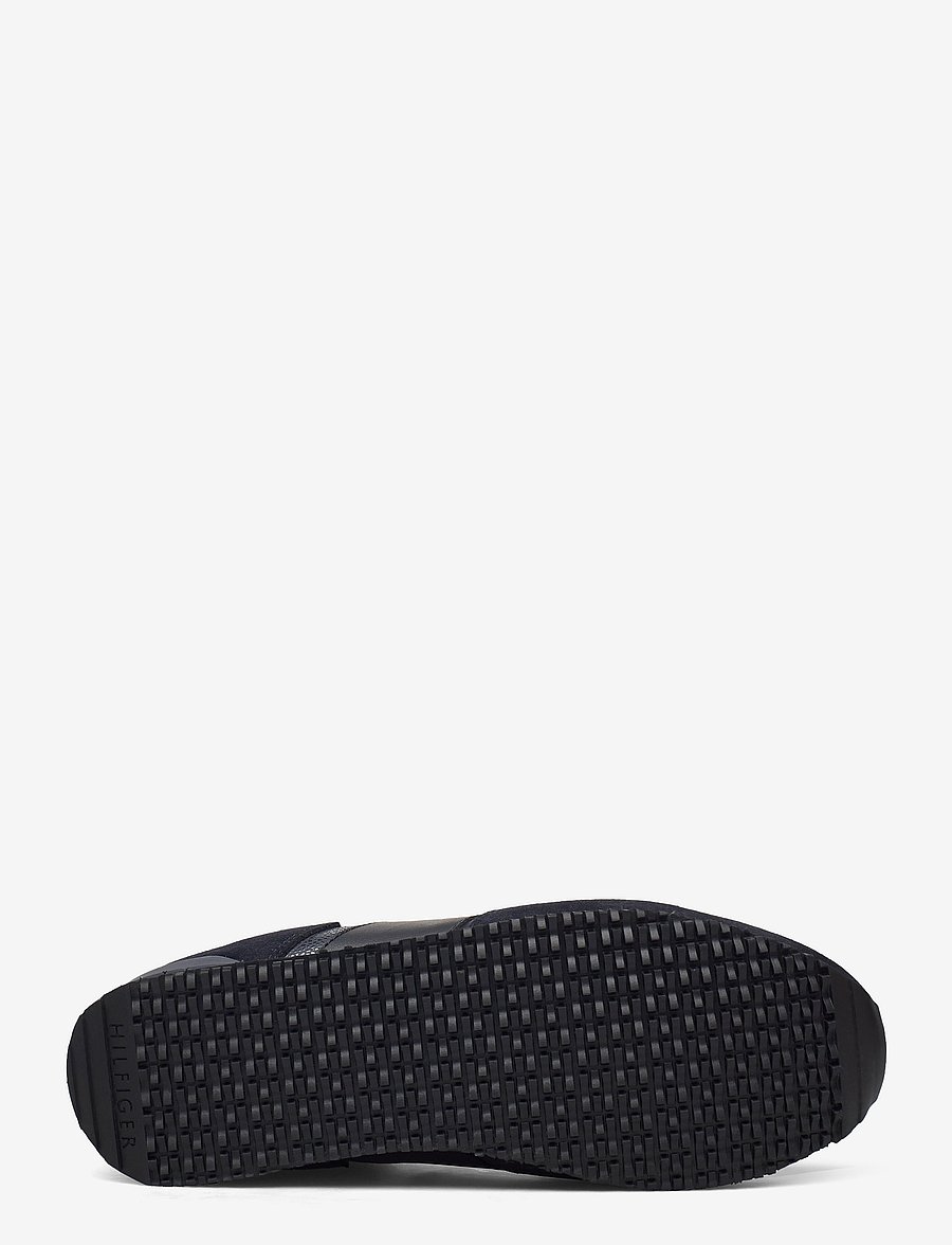Tommy Hilfiger - ICONIC LEATHER SUEDE MIX RUNNER - niedriger schnitt - midnight - 4