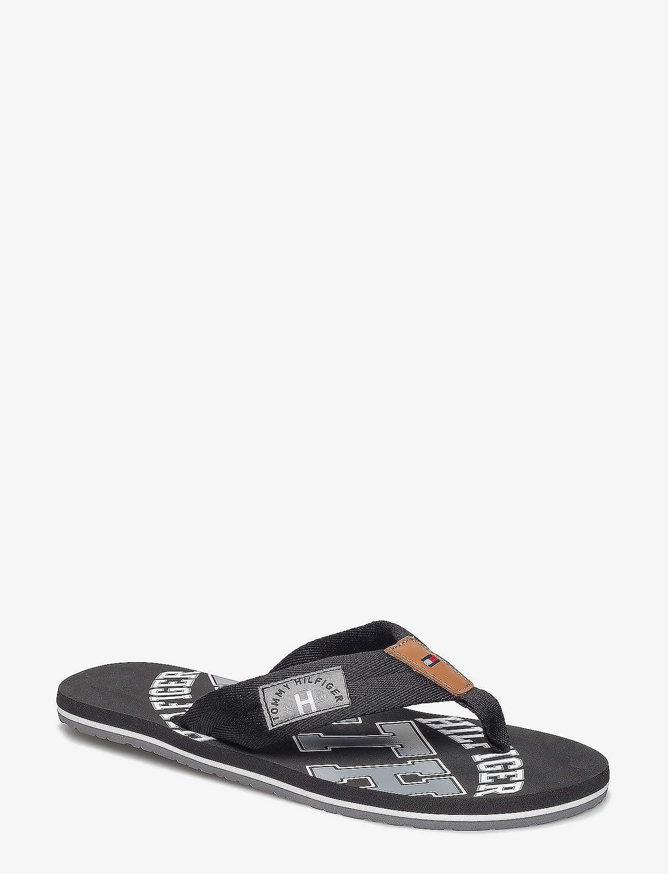 Tommy Hilfiger - ESSENTIAL TH BEACH SANDAL - shop efter anledning - black - 0