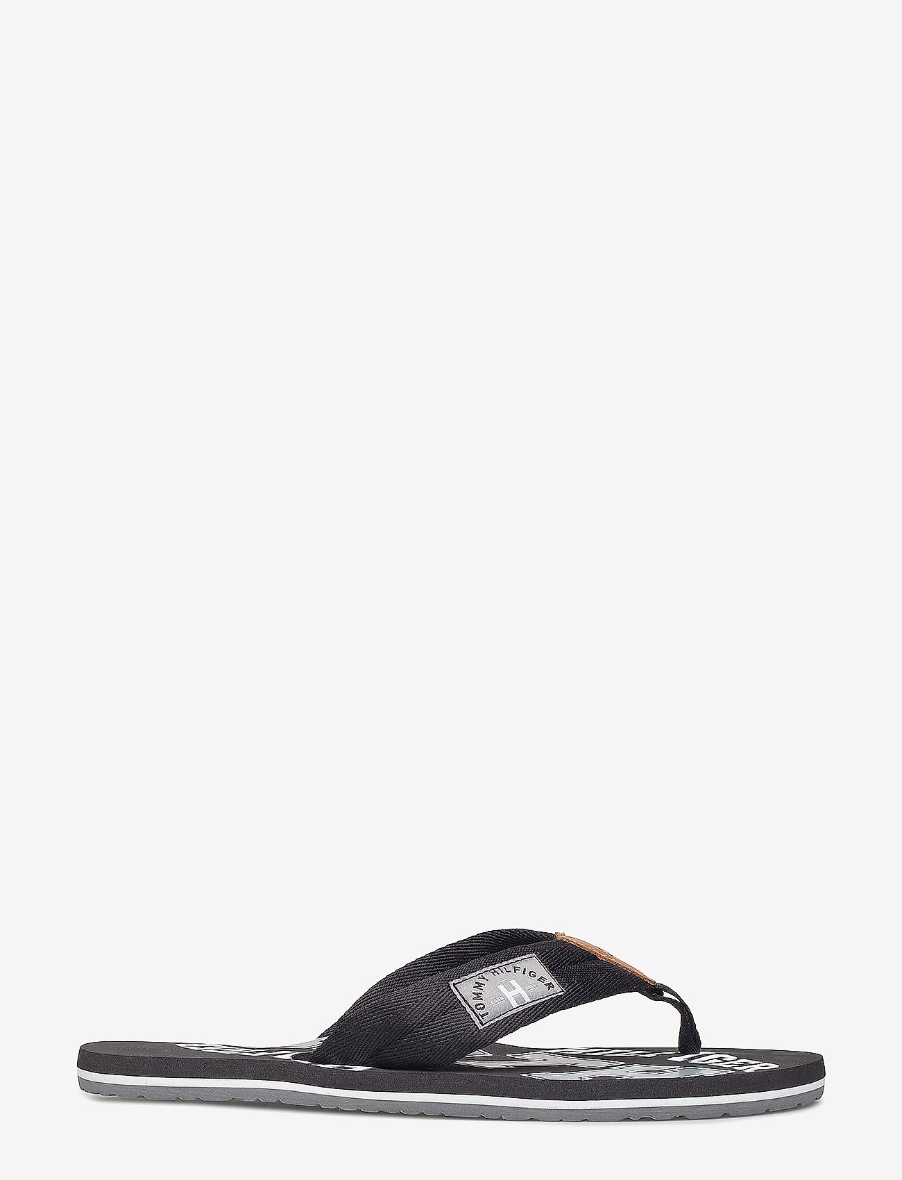 Tommy Hilfiger - ESSENTIAL TH BEACH SANDAL - shop efter anledning - black - 1