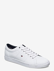 Tommy Hilfiger - ESSENTIAL LEATHER SNEAKER - low tops - white - 0