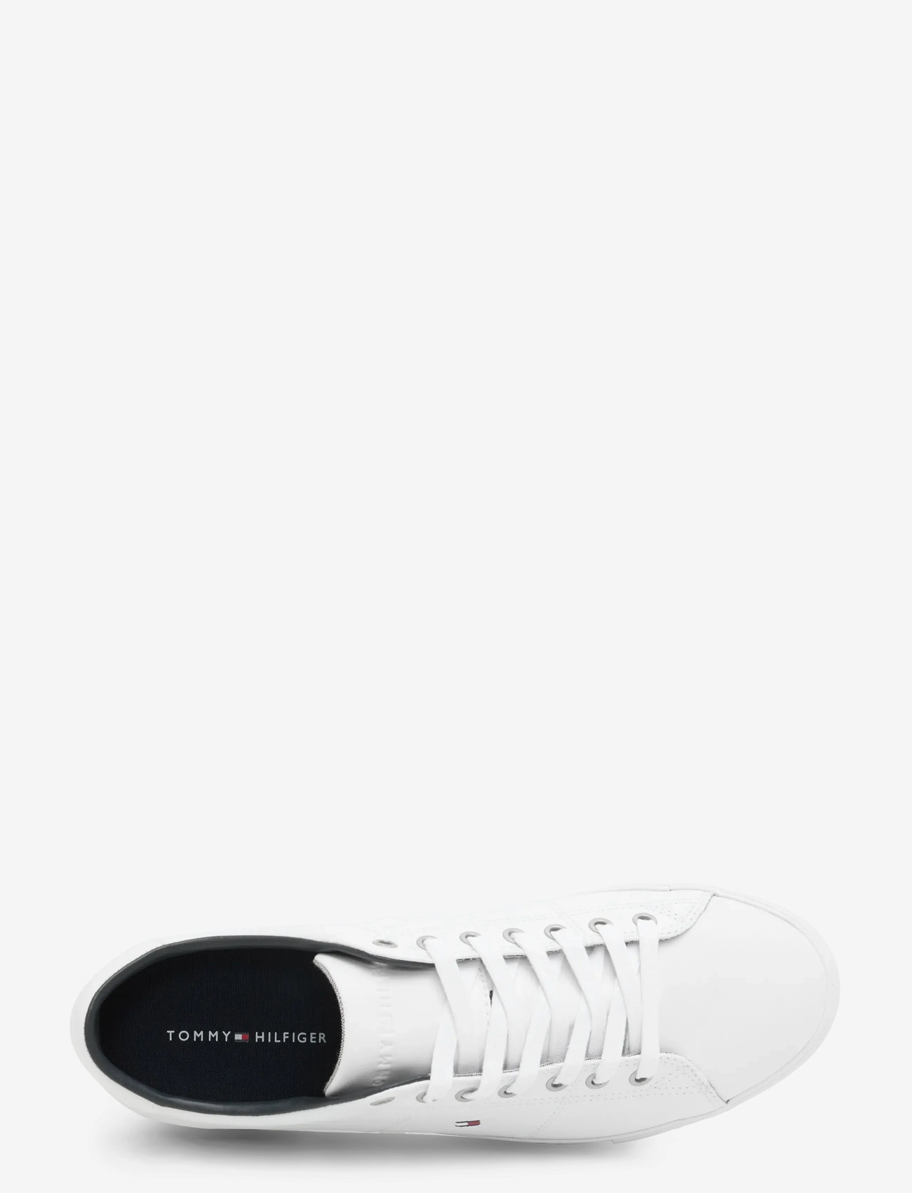 Tommy Hilfiger - ESSENTIAL LEATHER SNEAKER - lave sneakers - white - 5