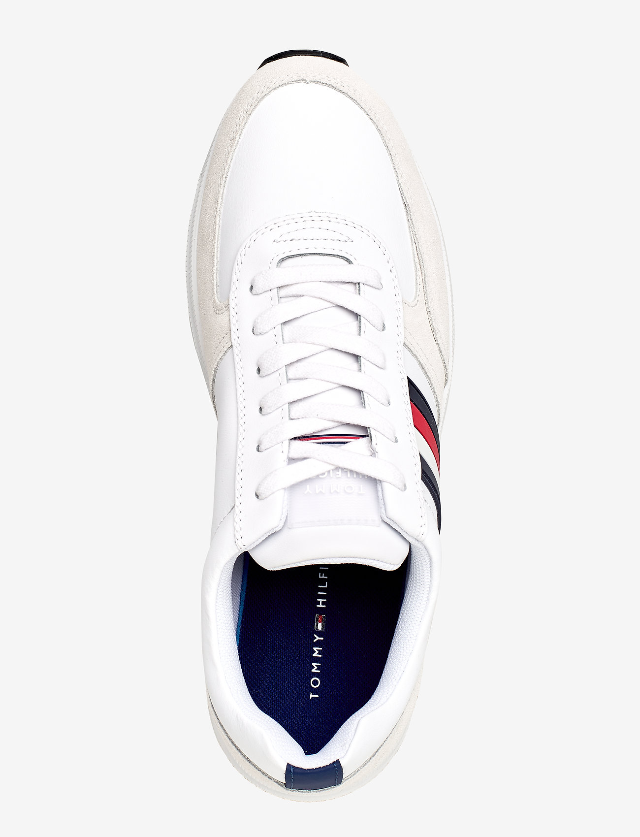 Tommy Hilfiger - MODERN CORP LEATHER RUNNER - white - 3