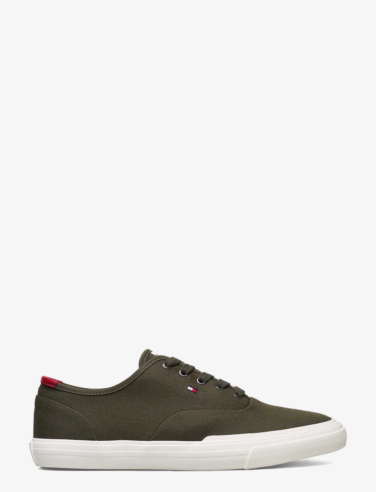 Tommy Hilfiger - CORE OXFORD TWILL SNEAKER - army green - 1