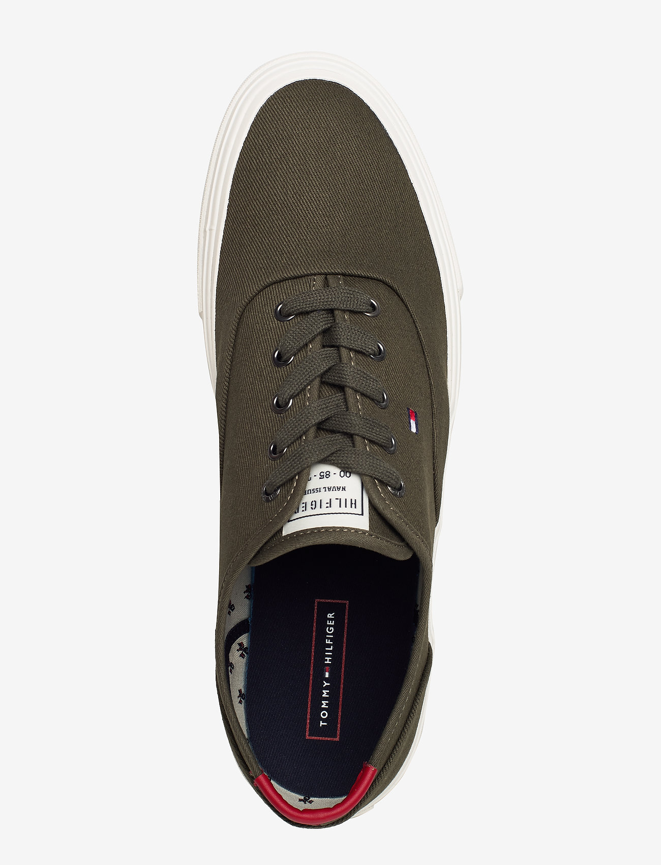 Tommy Hilfiger - CORE OXFORD TWILL SNEAKER - army green - 3