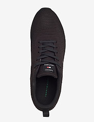 Tommy Hilfiger - CORPORATE KNIT RIB RUNNER - low tops - black - 3