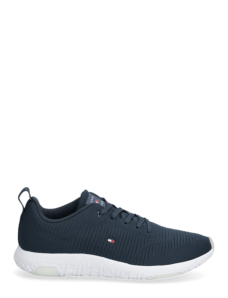 Tommy Hilfiger - CORPORATE KNIT RIB RUNNER - matalavartiset tennarit - desert sky - 2