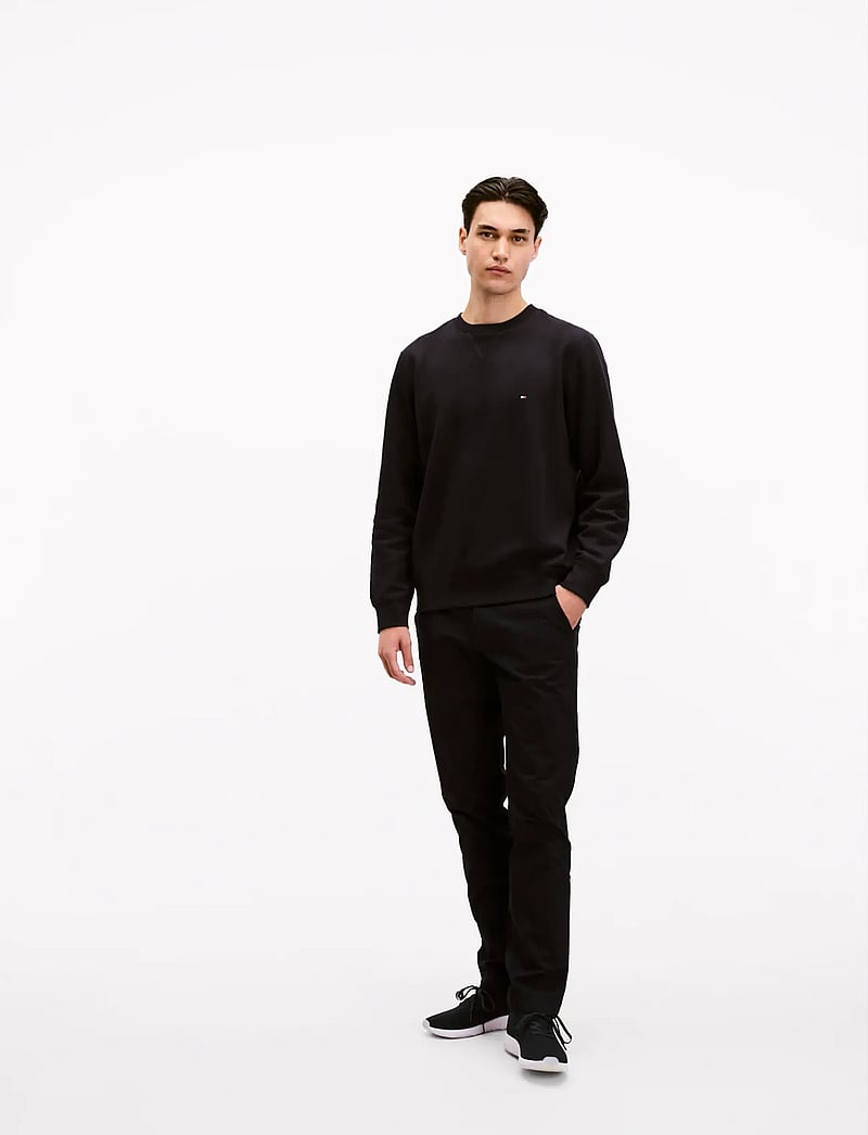 Tommy Hilfiger - CORPORATE KNIT RIB RUNNER - matalavartiset tennarit - desert sky - 0