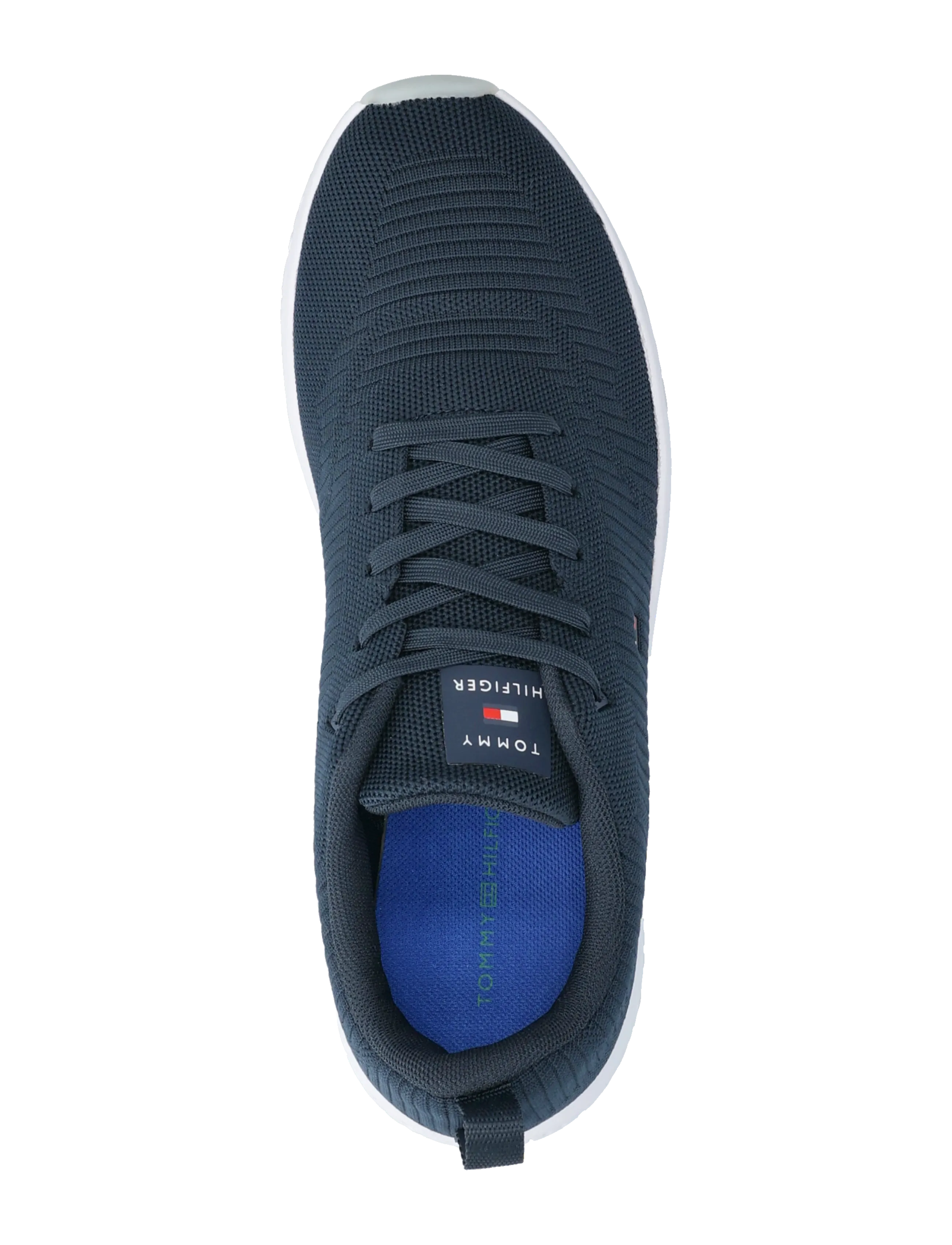 Tommy Hilfiger - CORPORATE KNIT RIB RUNNER - lave sneakers - desert sky - 4