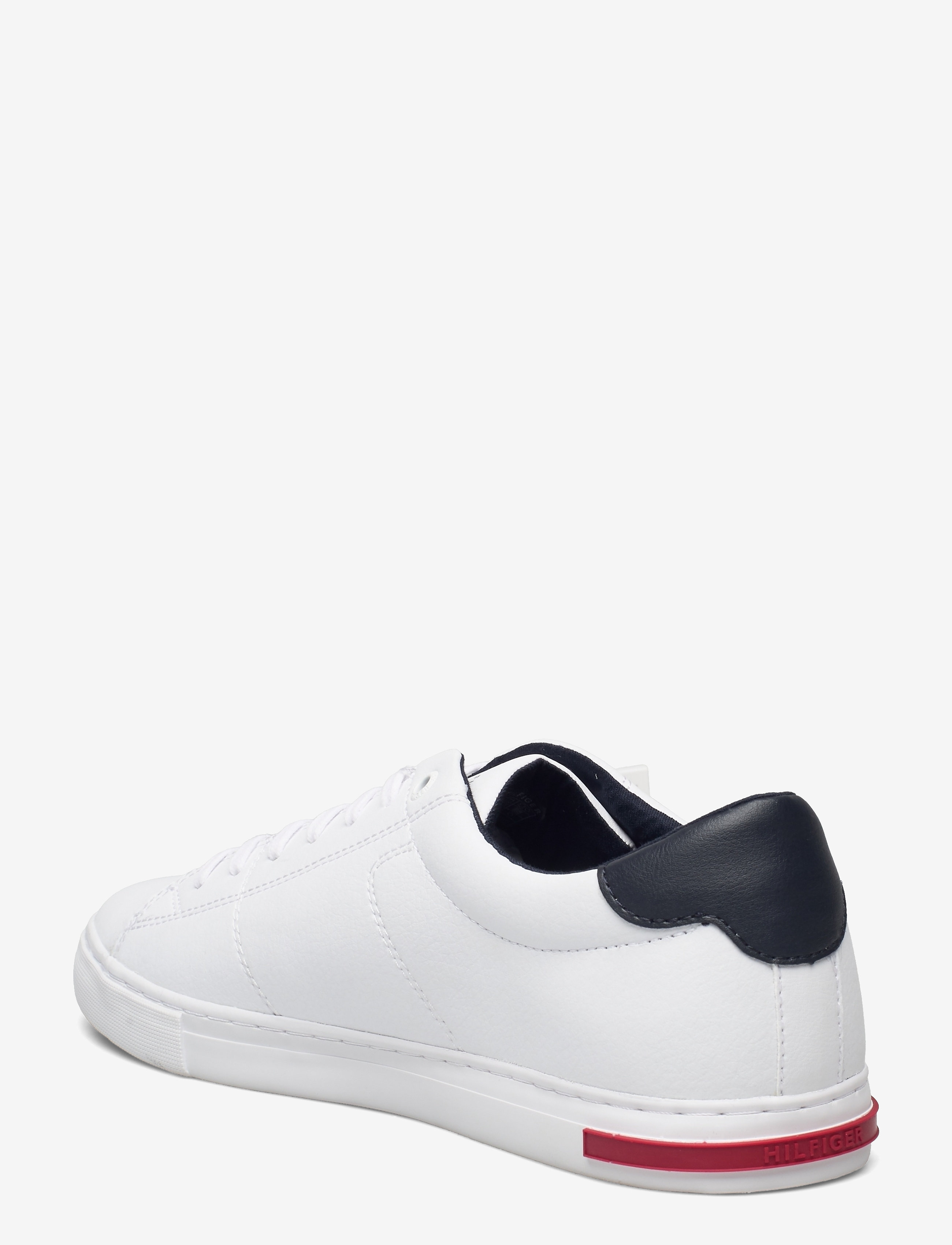 Tommy Hilfiger - ESSENTIAL LEATHER DETAIL VULC - lágir strigaskór - white - 2