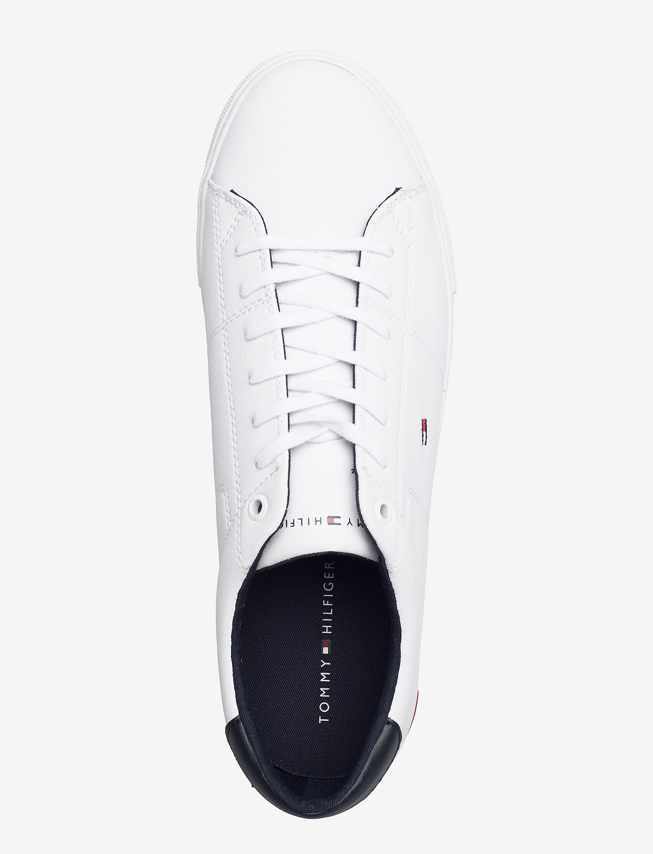 Tommy Hilfiger - ESSENTIAL LEATHER DETAIL VULC - niedriger schnitt - white - 3