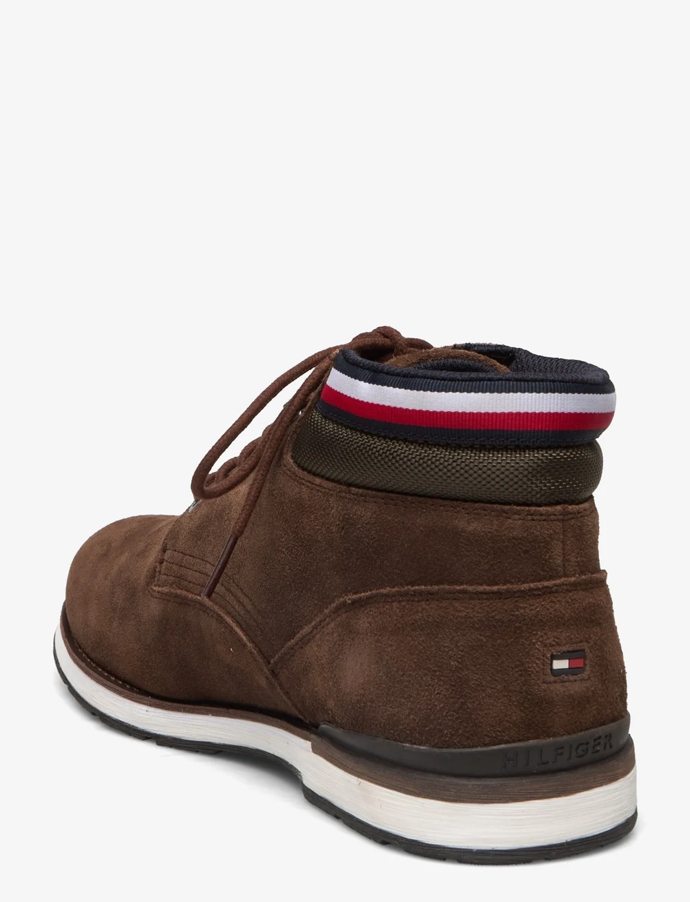 Tommy hilfiger outdoor suede boot deals