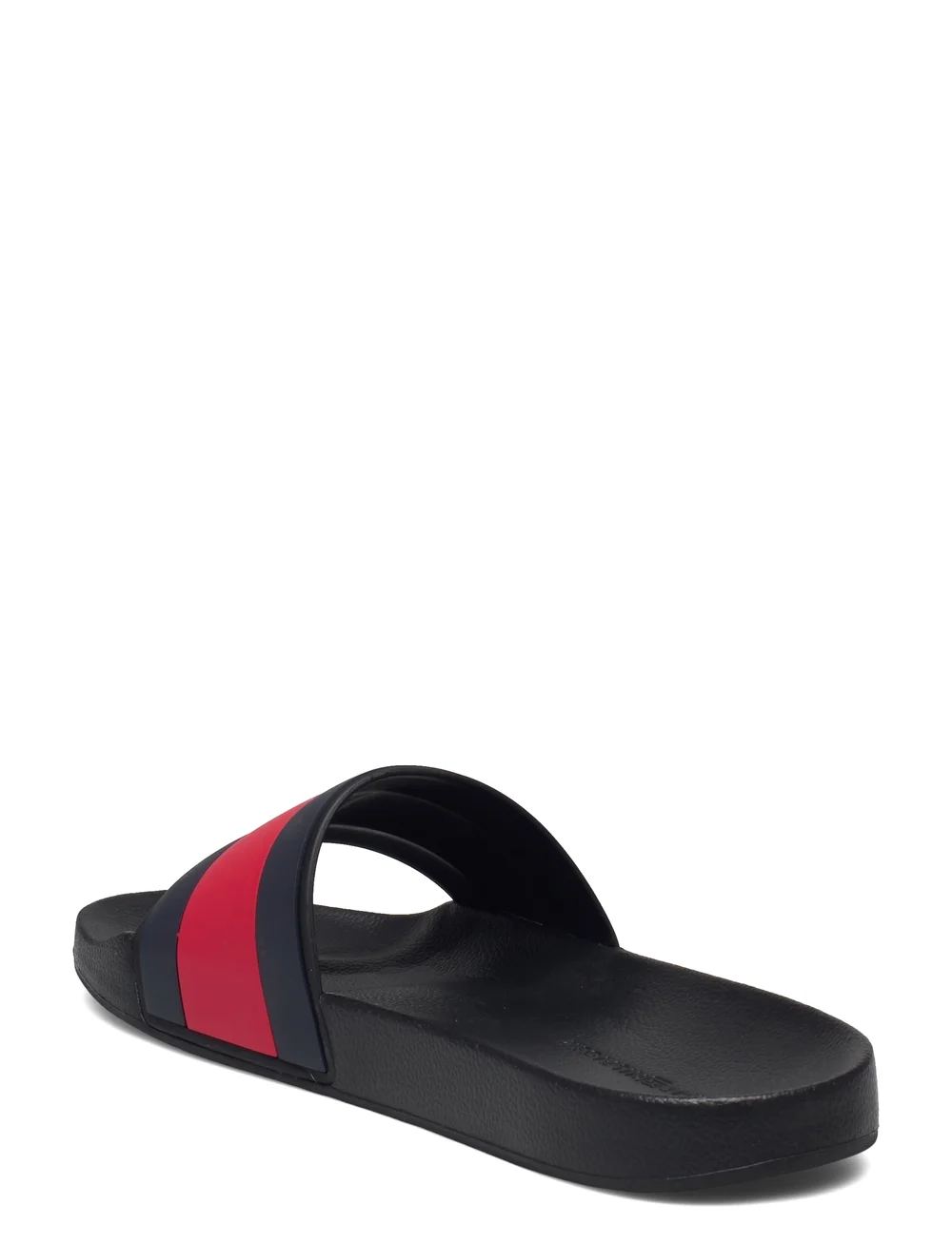 Tommy Hilfiger - RUBBER TH FLAG POOL SLIDE - nach anlass kaufen - black - 2