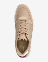 Tommy Hilfiger - ELEVATED CUPSOLE LEATHER MIX - beige - 3