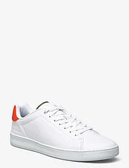 Tommy Hilfiger - COURT SNEAKER LEATHER CUP - laag sneakers - deep orange - 0