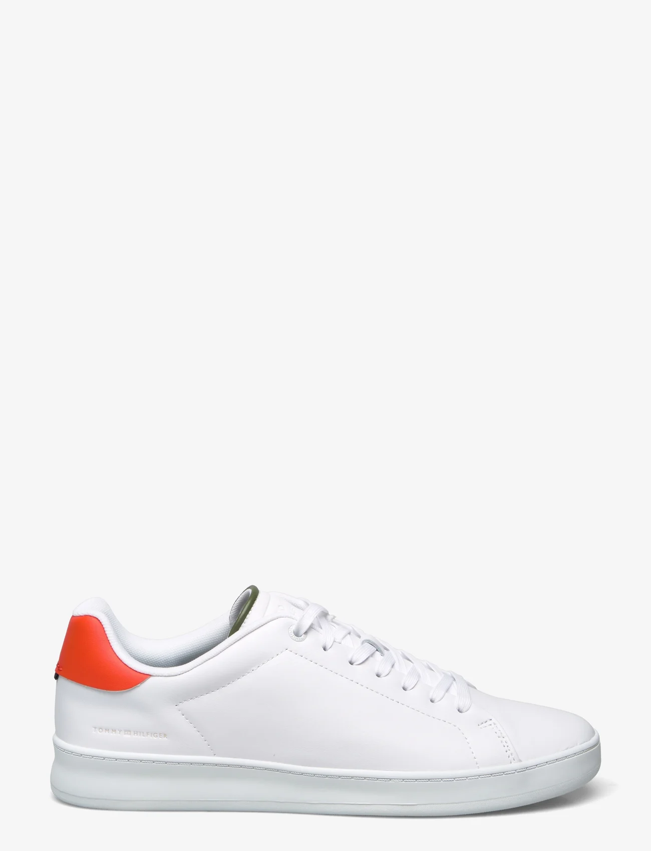 Tommy Hilfiger - COURT SNEAKER LEATHER CUP - laag sneakers - deep orange - 1