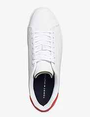Tommy Hilfiger - COURT SNEAKER LEATHER CUP - lave sneakers - deep orange - 3
