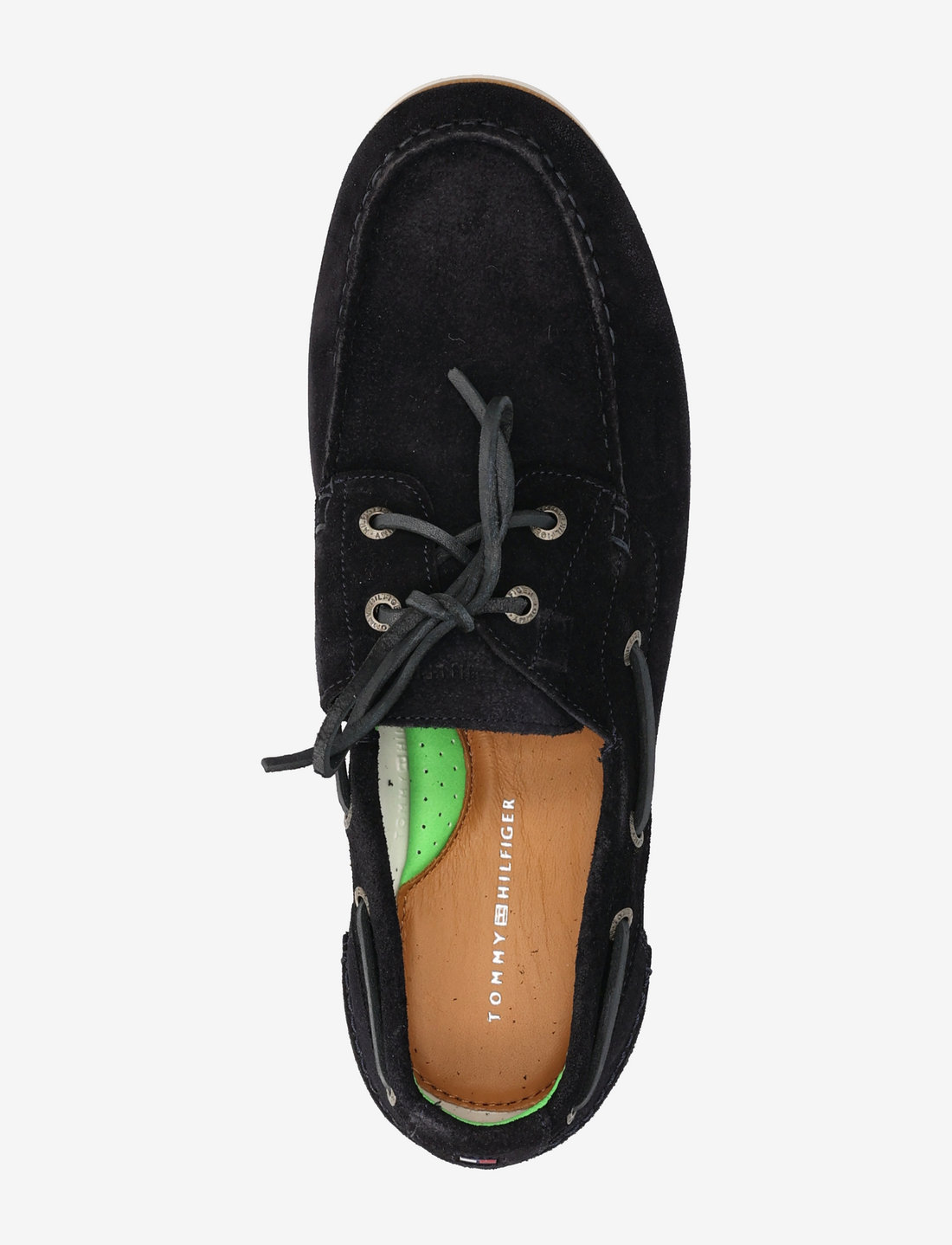 Tommy hilfiger 2025 suede boat shoes